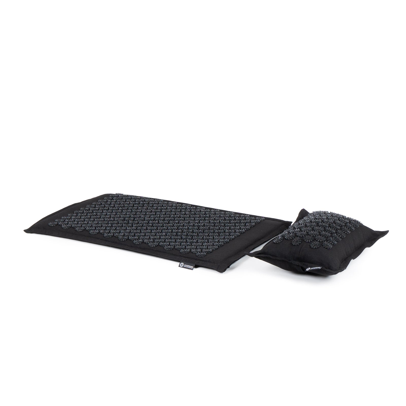 Ki Acupressure Mat and Pillow Set, Black Pearl