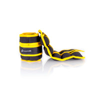 Adjustable Ankle Weights 7.5 lb, Set of 2, Yellow