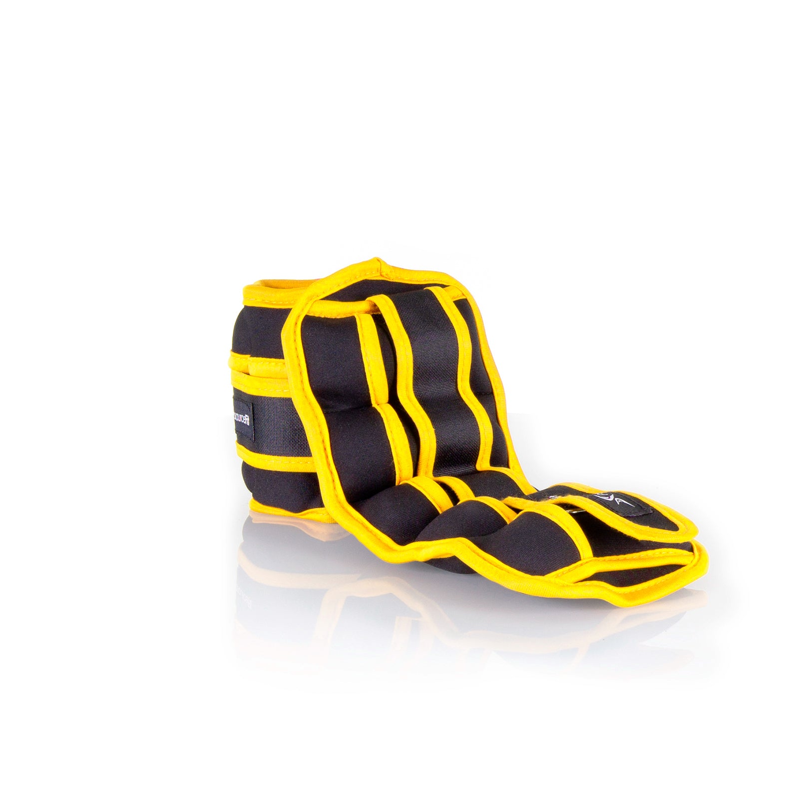 Adjustable Ankle Weights 7.5 lb, Set of 2, Yellow
