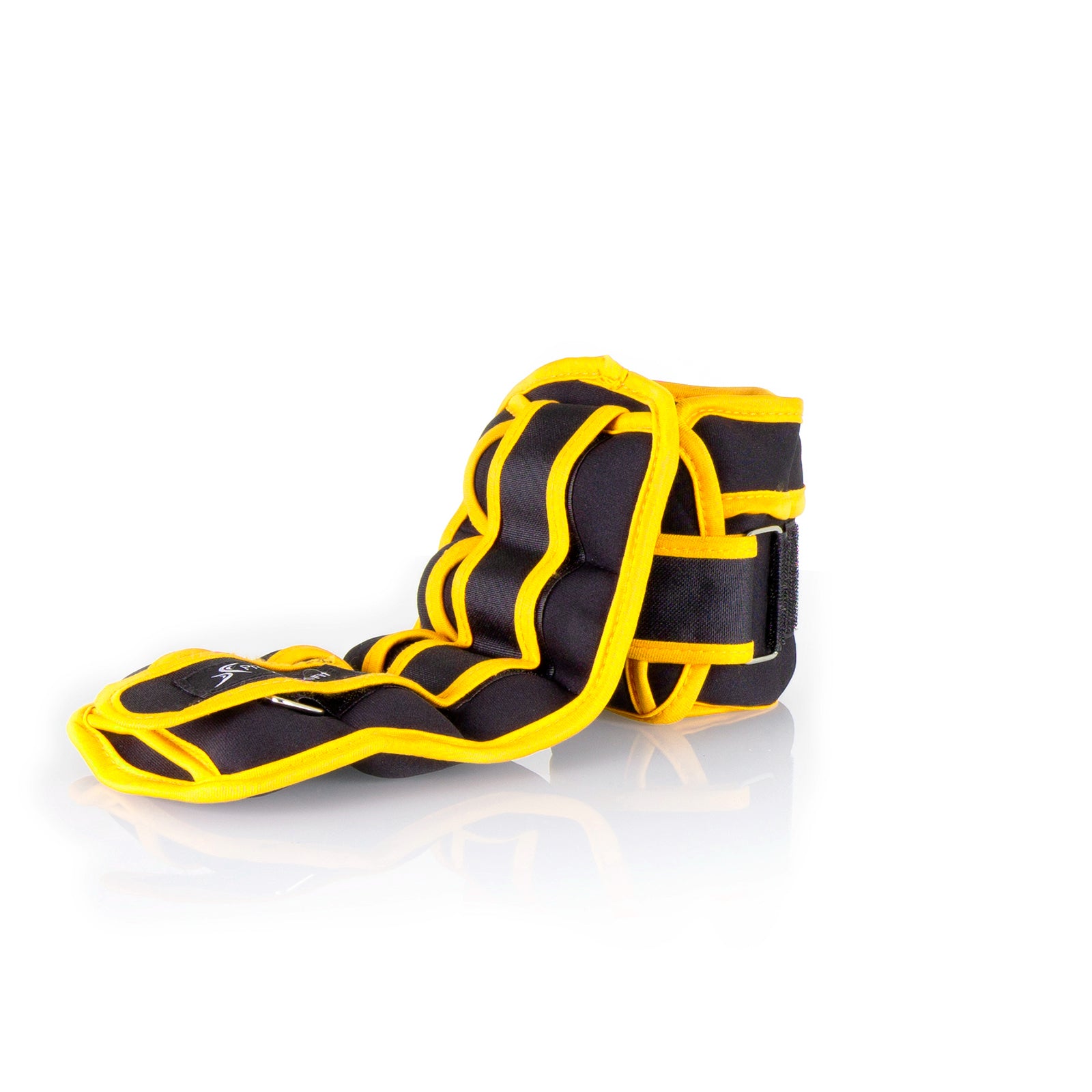 Adjustable Ankle Weights 7.5 lb, Set of 2, Yellow
