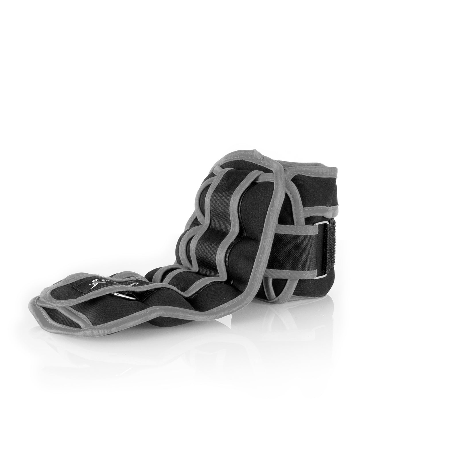 Adjustable Ankle Weights 5 lb, Set of 2, Gray