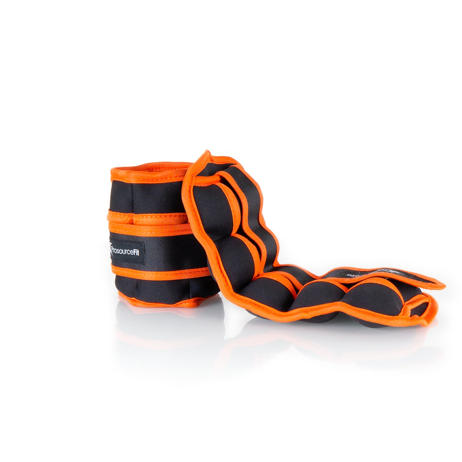 Adjustable Ankle Weights 3.5 lb, Set of 2, Orange