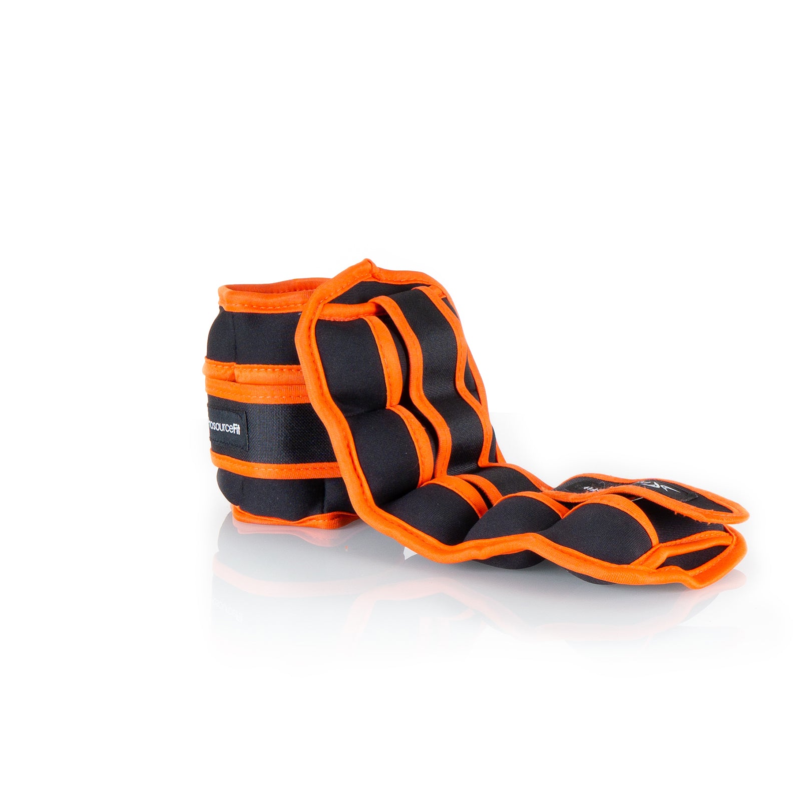 Adjustable Ankle Weights 3.5 lb, Set of 2, Orange