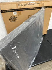 Bi-Fold Folding Exercise Mat 6ft x 2ft, Black
