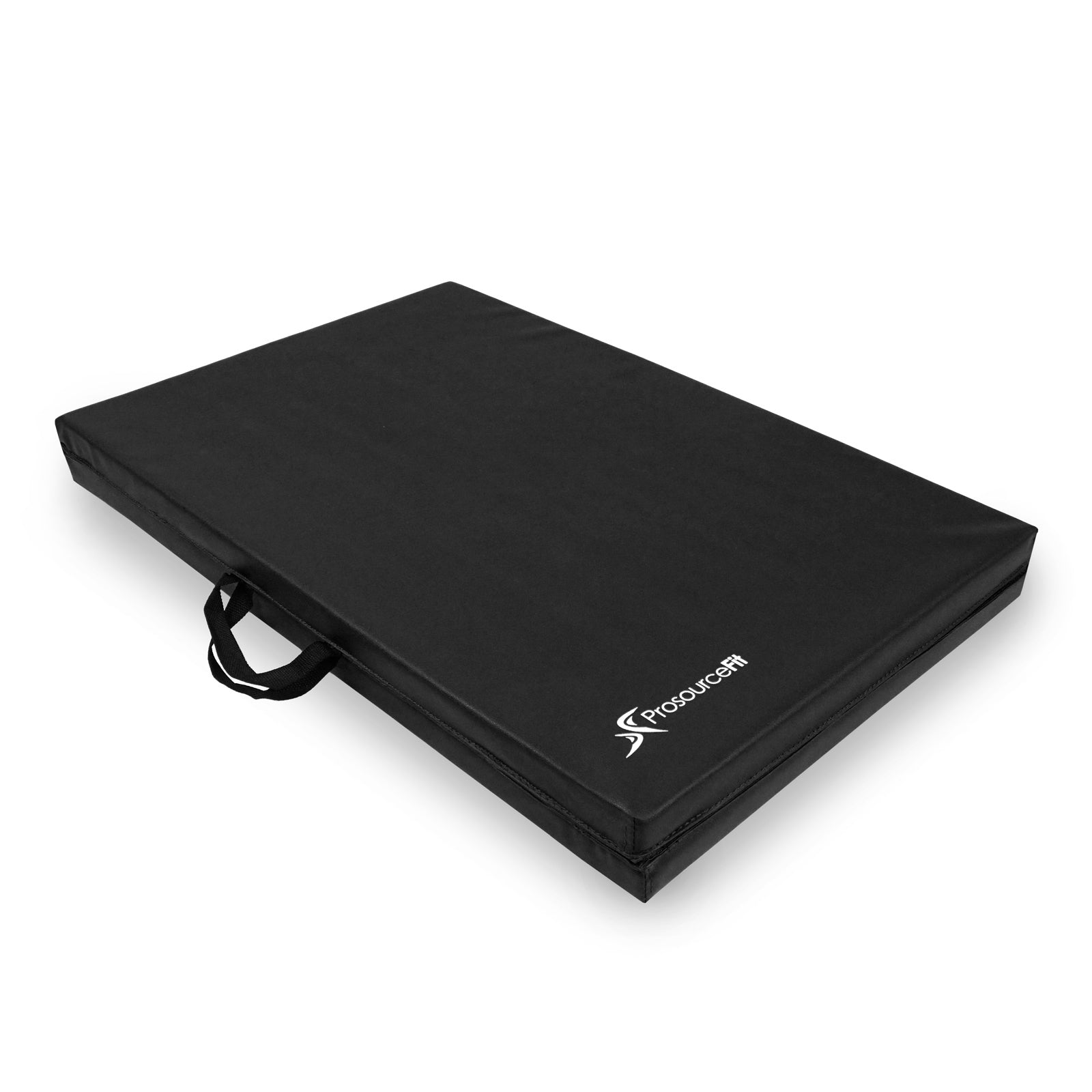Bi-Fold Folding Exercise Mat 6ft x 2ft, Black