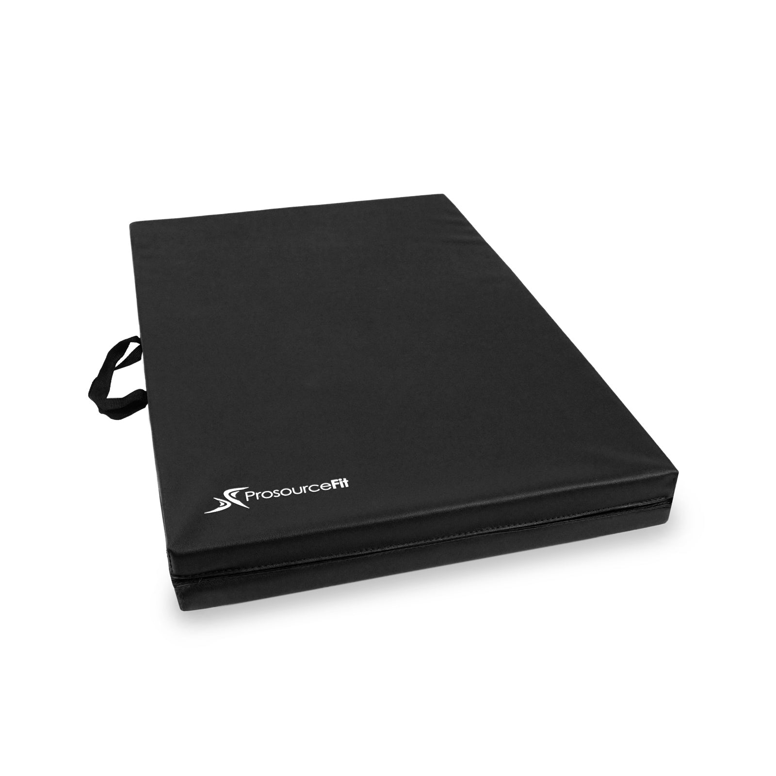 Bi-Fold Folding Exercise Mat 6ft x 2ft, Black