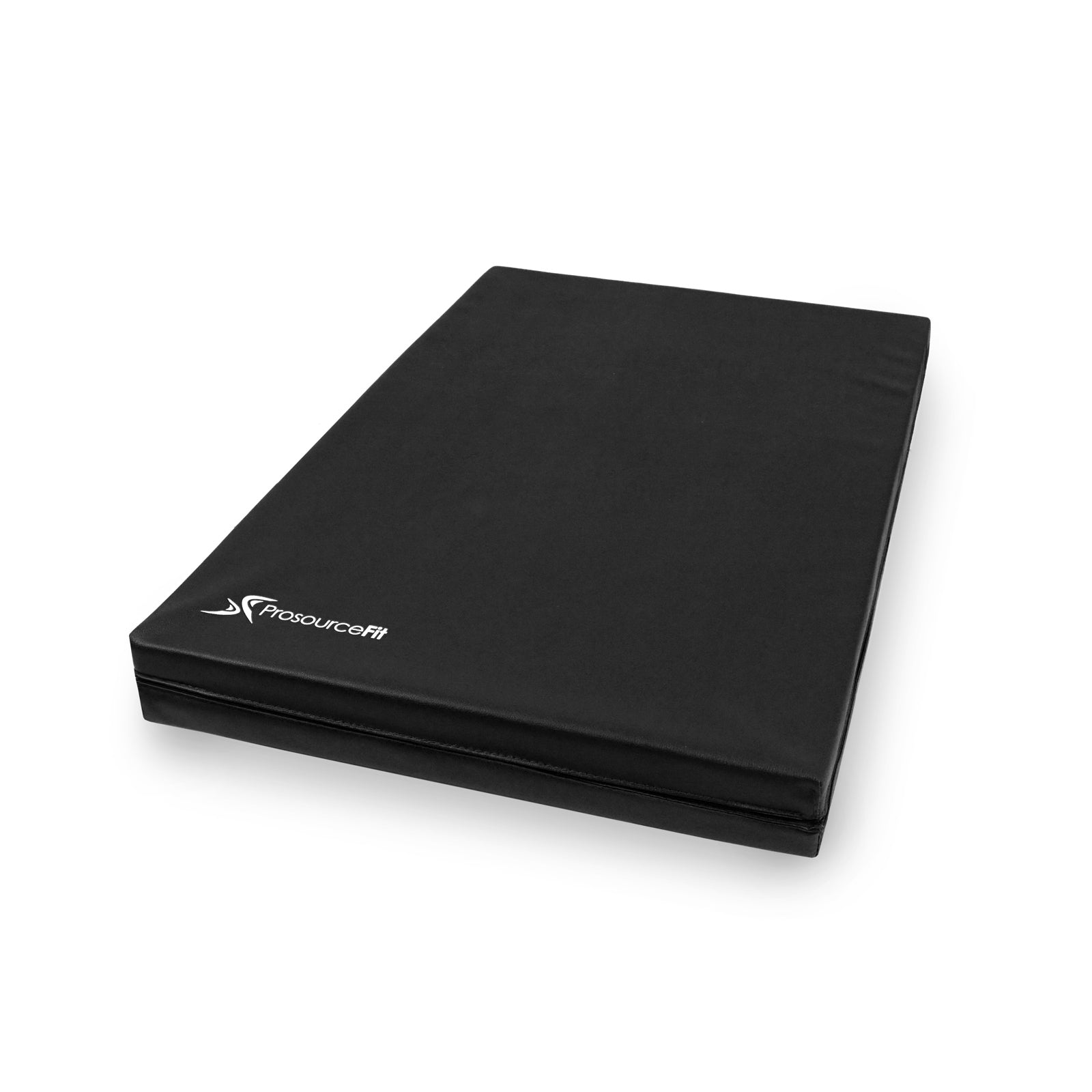 Bi-Fold Folding Exercise Mat 6ft x 2ft, Black