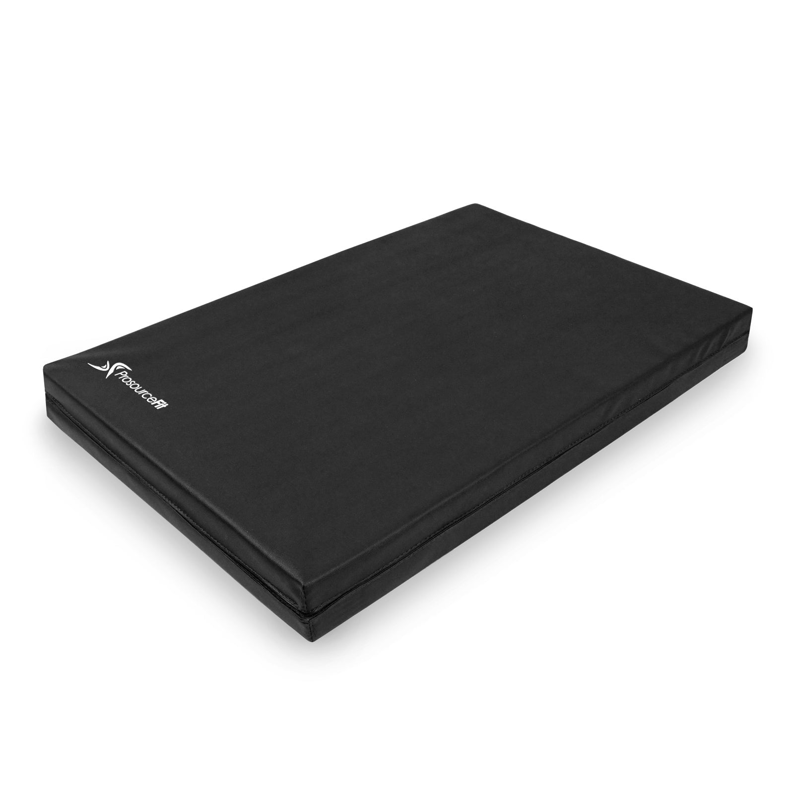 Bi-Fold Folding Exercise Mat 6ft x 2ft, Black