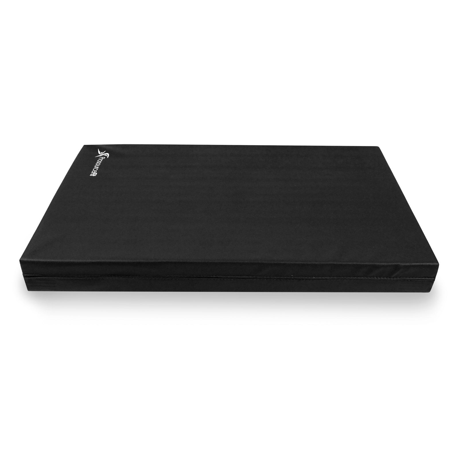 Bi-Fold Folding Exercise Mat 6ft x 2ft, Black