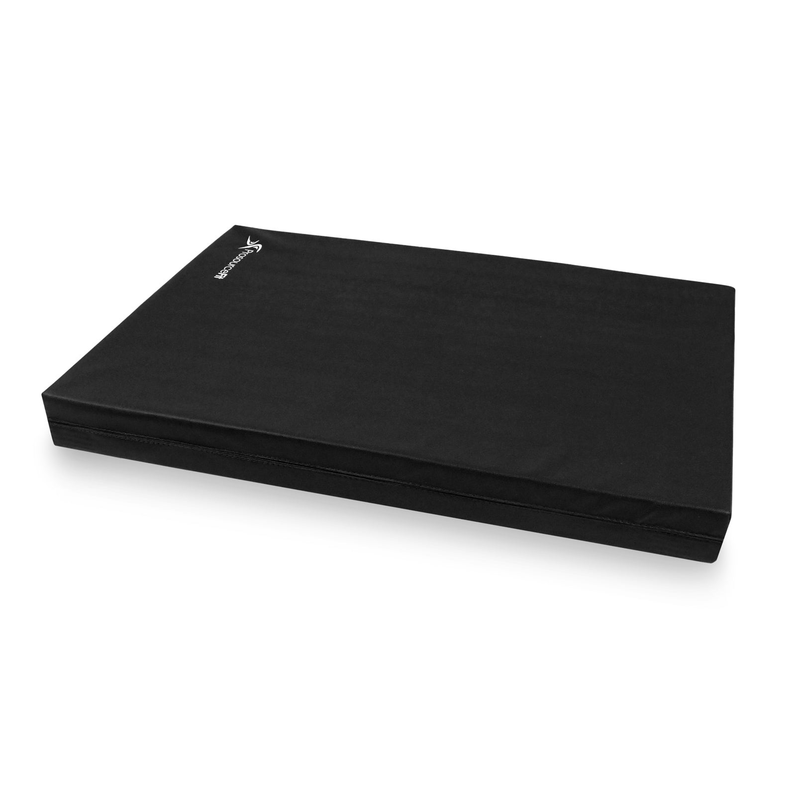 Bi-Fold Folding Exercise Mat 6ft x 2ft, Black