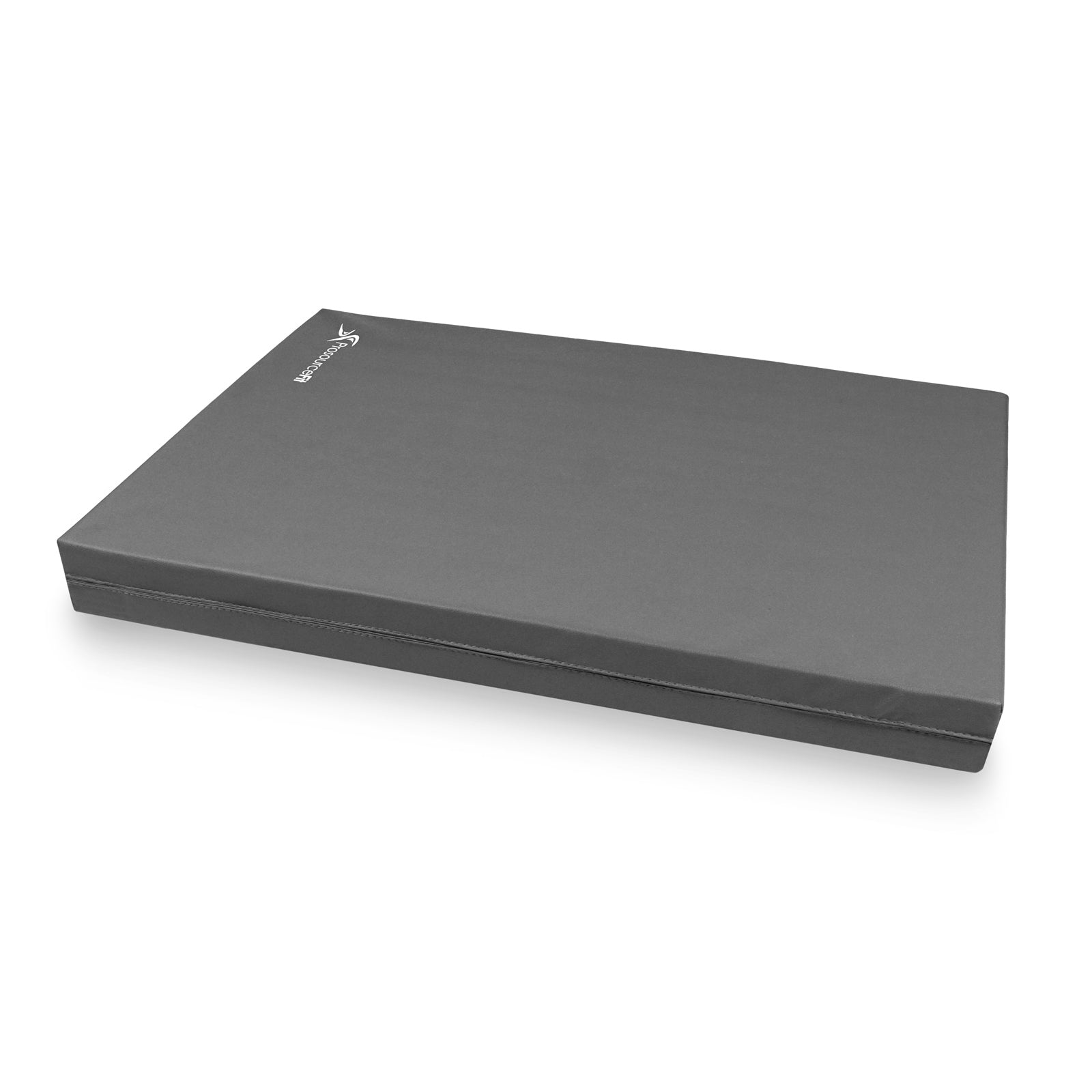 Bi-Fold Folding Exercise Mat 6ft x 2ft, Gray