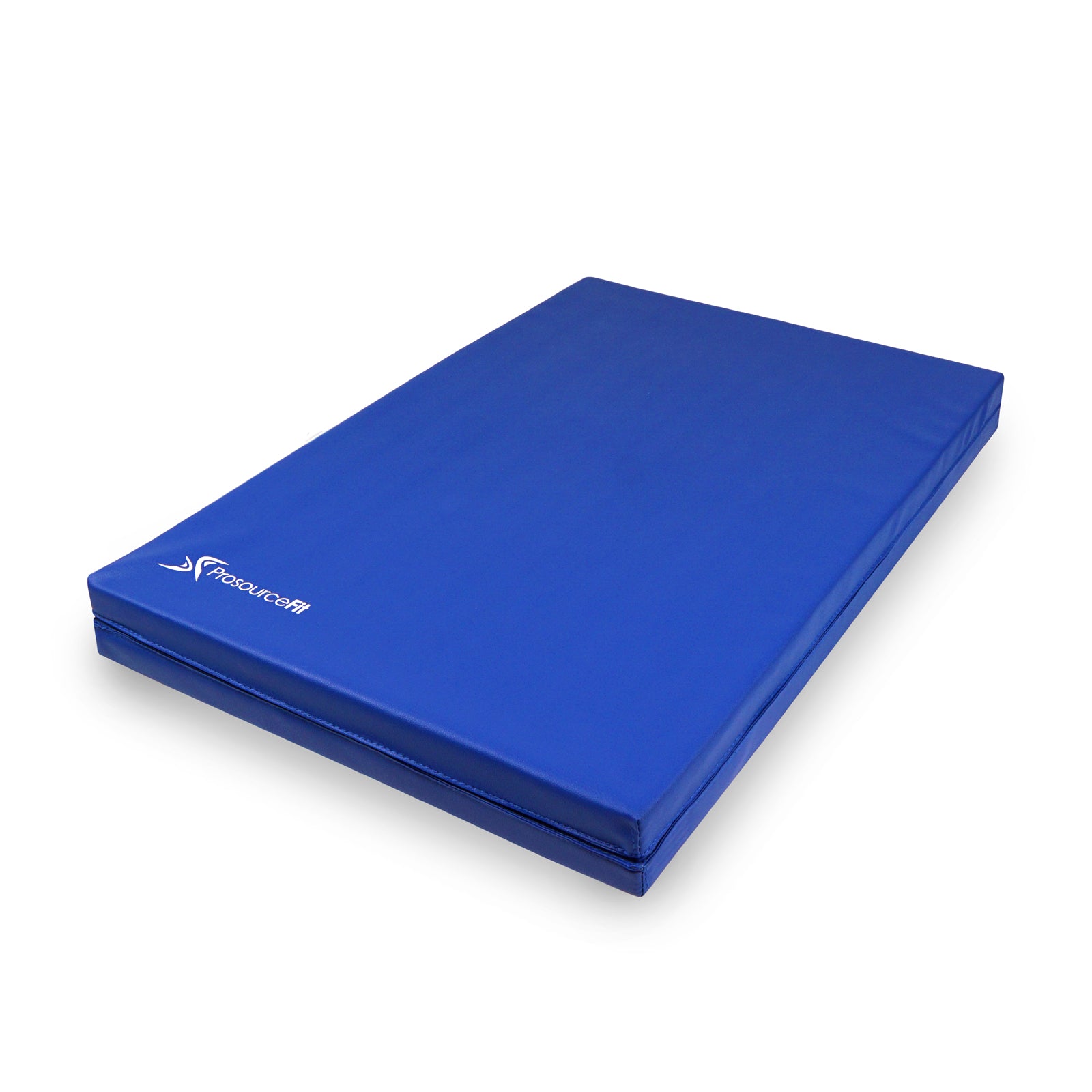 Bi-Fold Folding Exercise Mat 6ft x 2ft, Blue