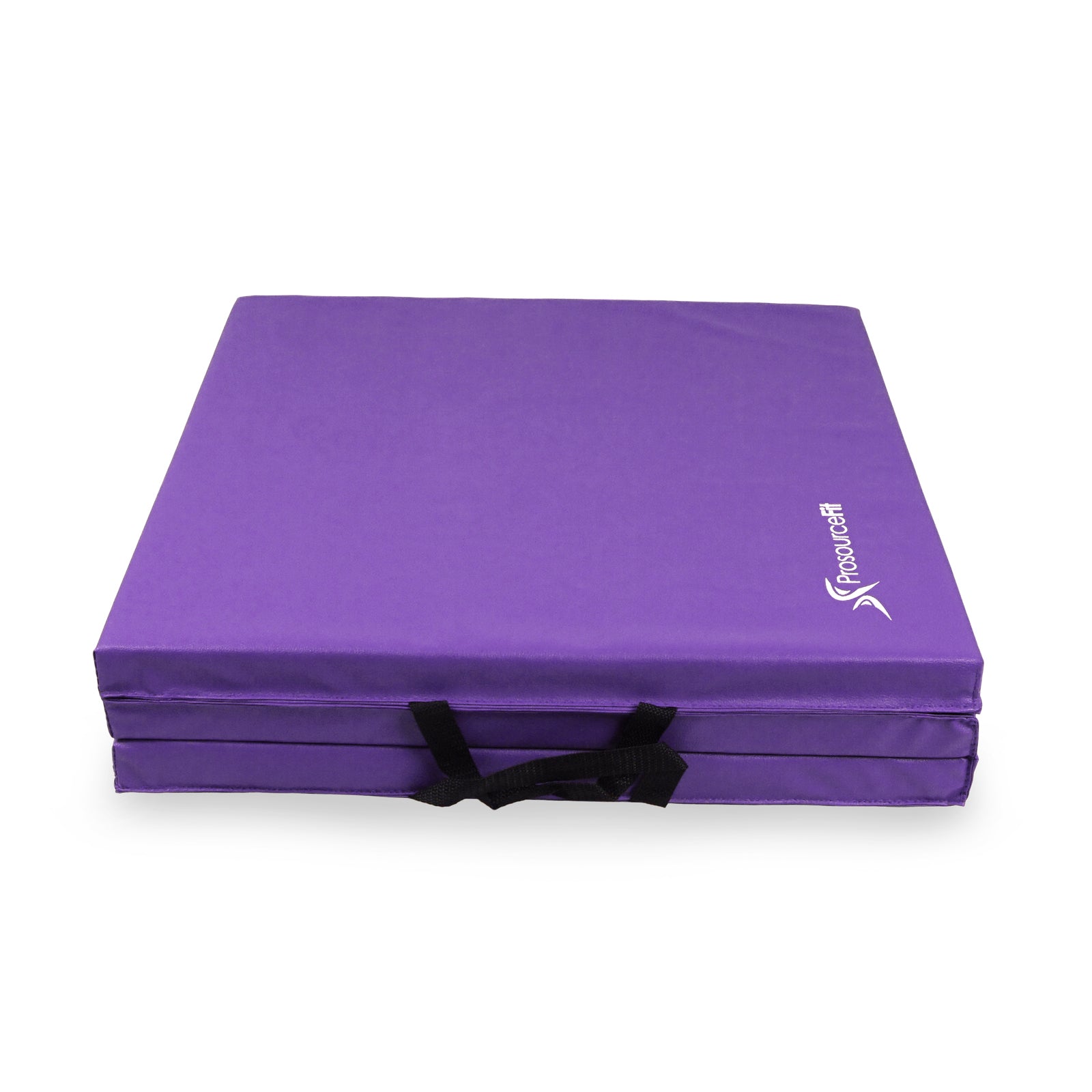 Tri-Fold Folding Exercise Mat 6ft x 2ft, Purple