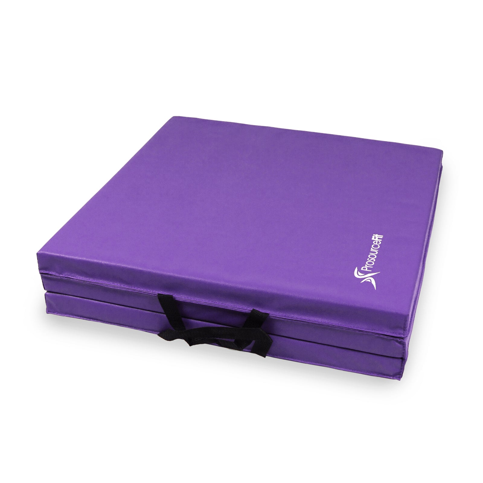 Tri-Fold Folding Exercise Mat 6ft x 2ft, Purple
