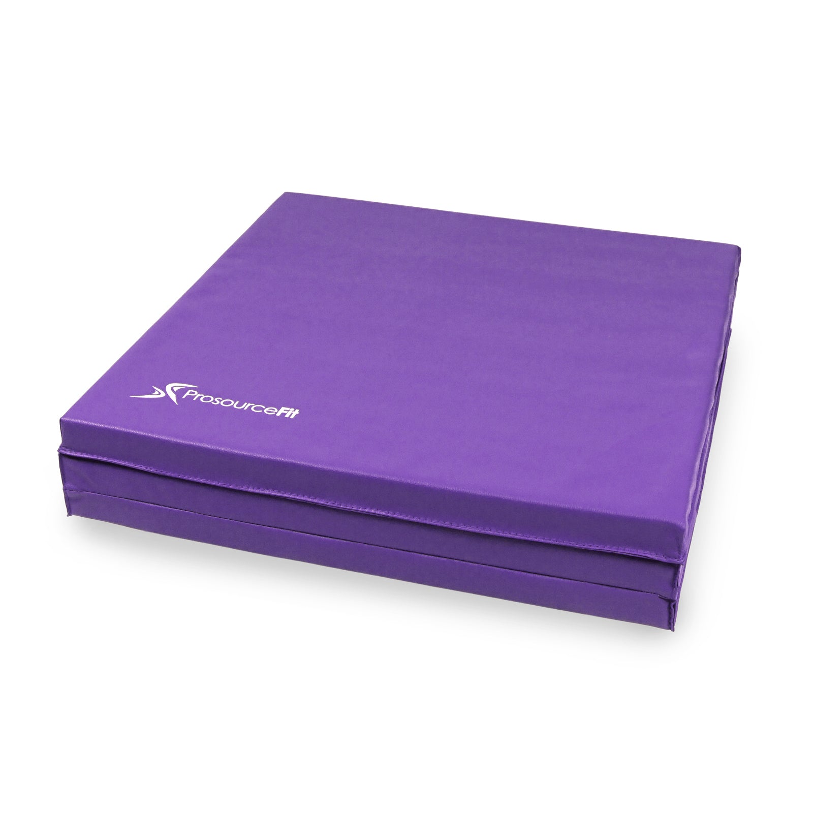 Tri-Fold Folding Exercise Mat 6ft x 2ft, Purple