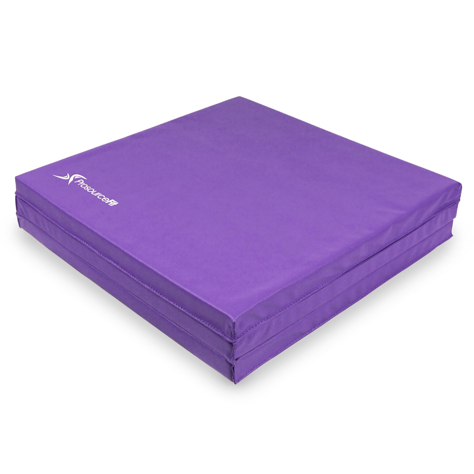 Tri-Fold Folding Exercise Mat 6ft x 2ft, Purple