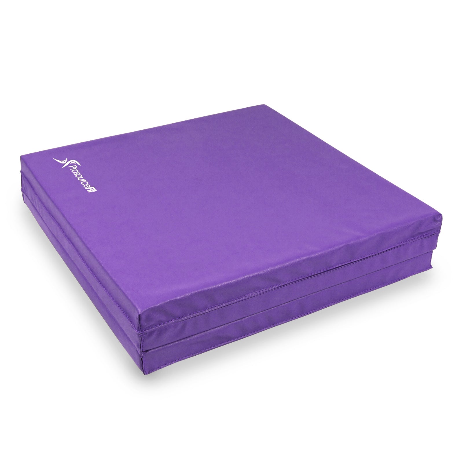 Tri-Fold Folding Exercise Mat 6ft x 2ft, Purple