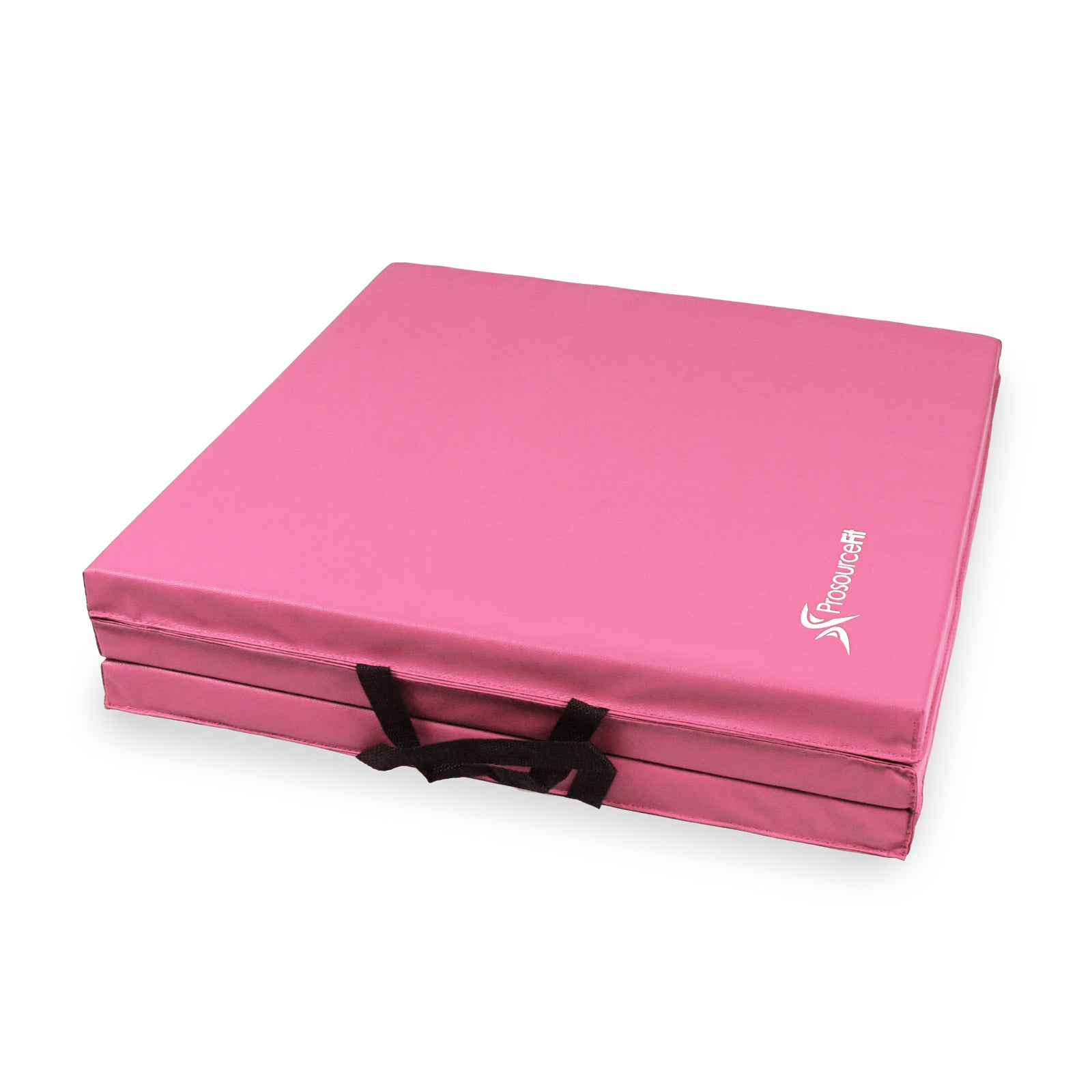 Tri-Fold Folding Exercise Mat 6ft x 2ft, Pink