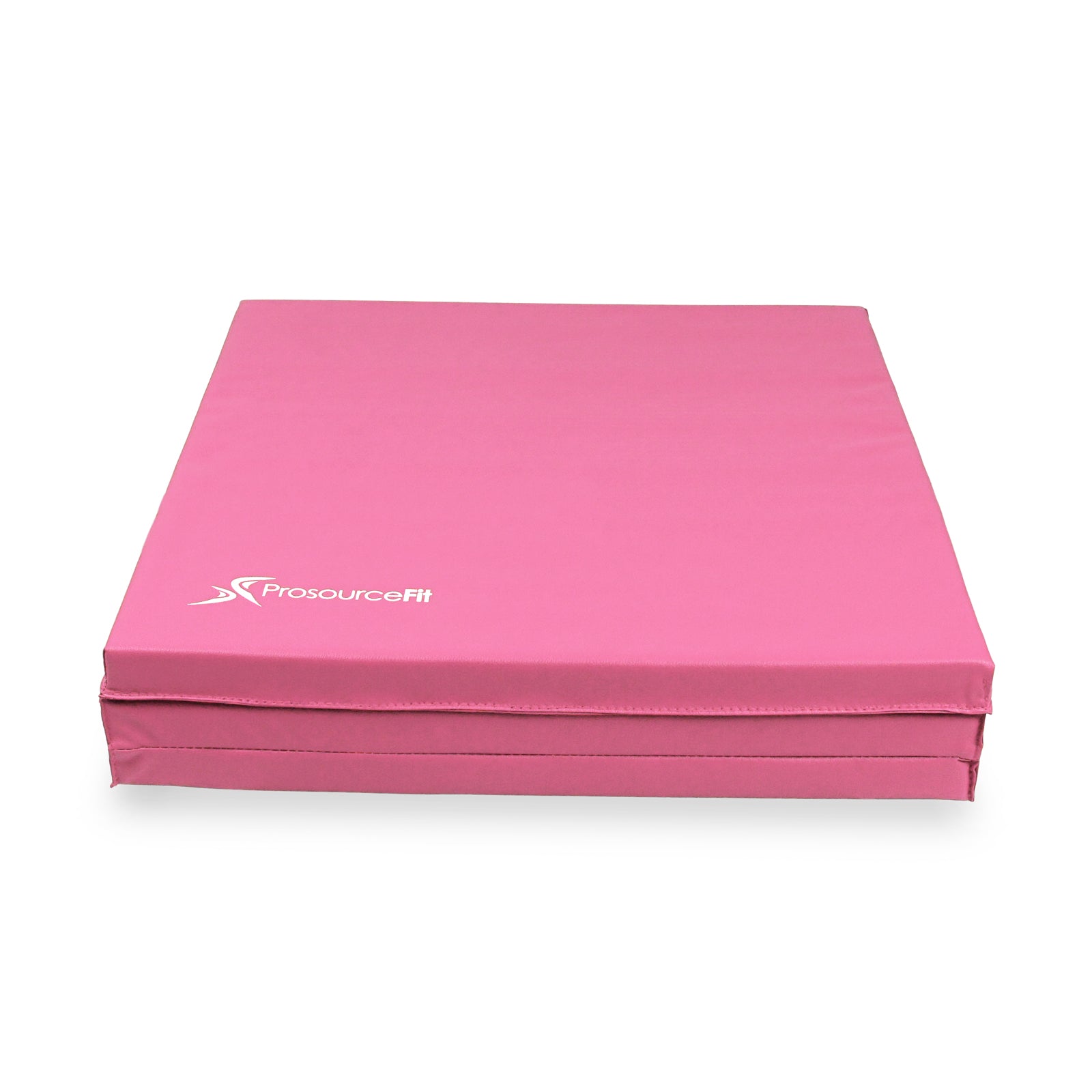 Tri-Fold Folding Exercise Mat 6ft x 2ft, Pink