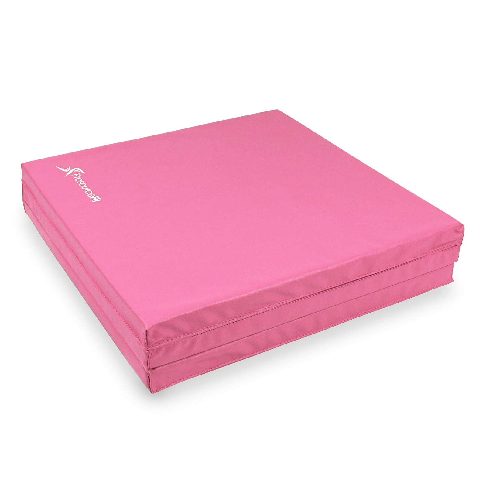 Tri-Fold Folding Exercise Mat 6ft x 2ft, Pink