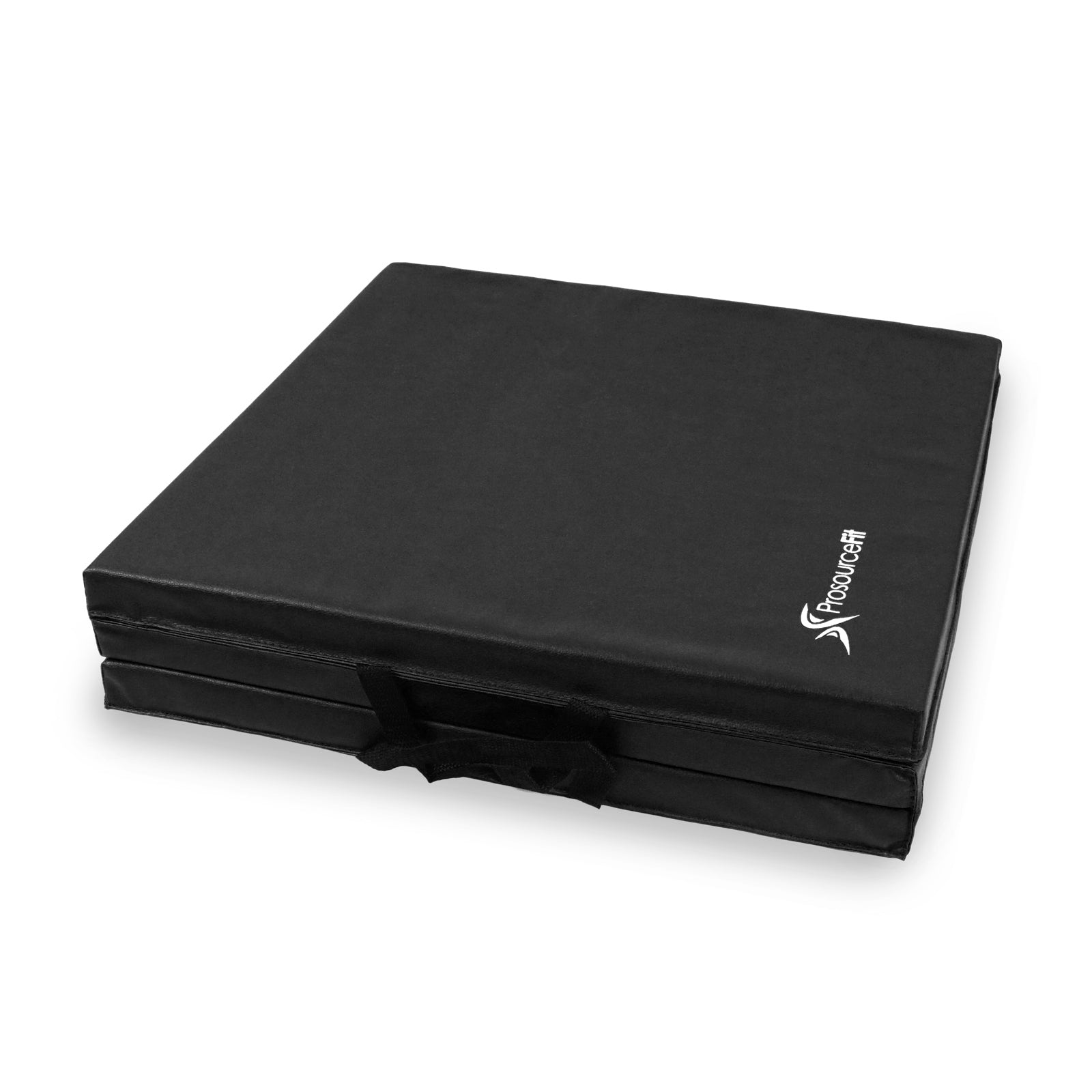 Tri-Fold Folding Exercise Mat 6ft x 2ft, Black