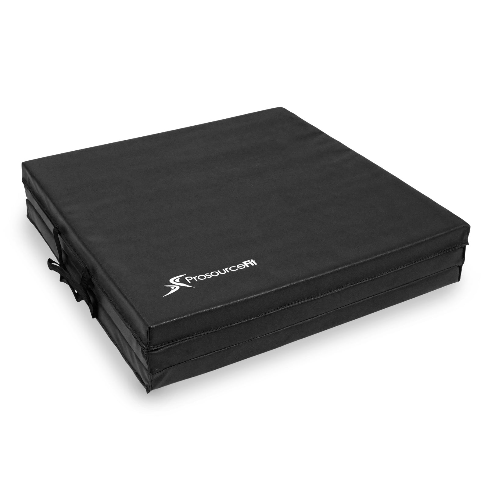 Tri-Fold Folding Exercise Mat 6ft x 2ft, Black