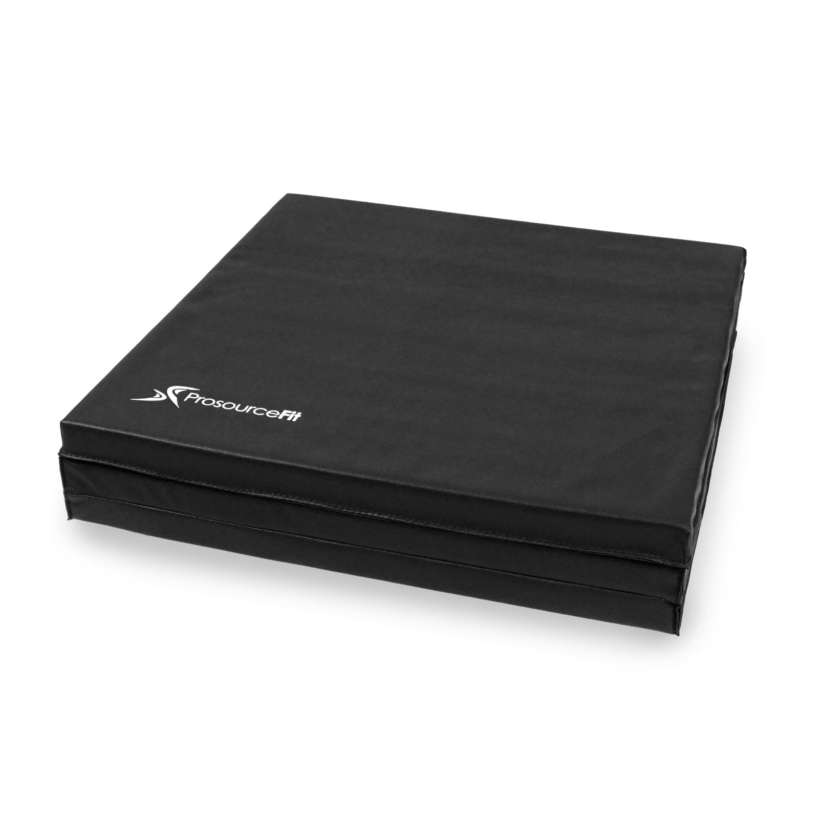 Tri-Fold Folding Exercise Mat 6ft x 2ft, Black