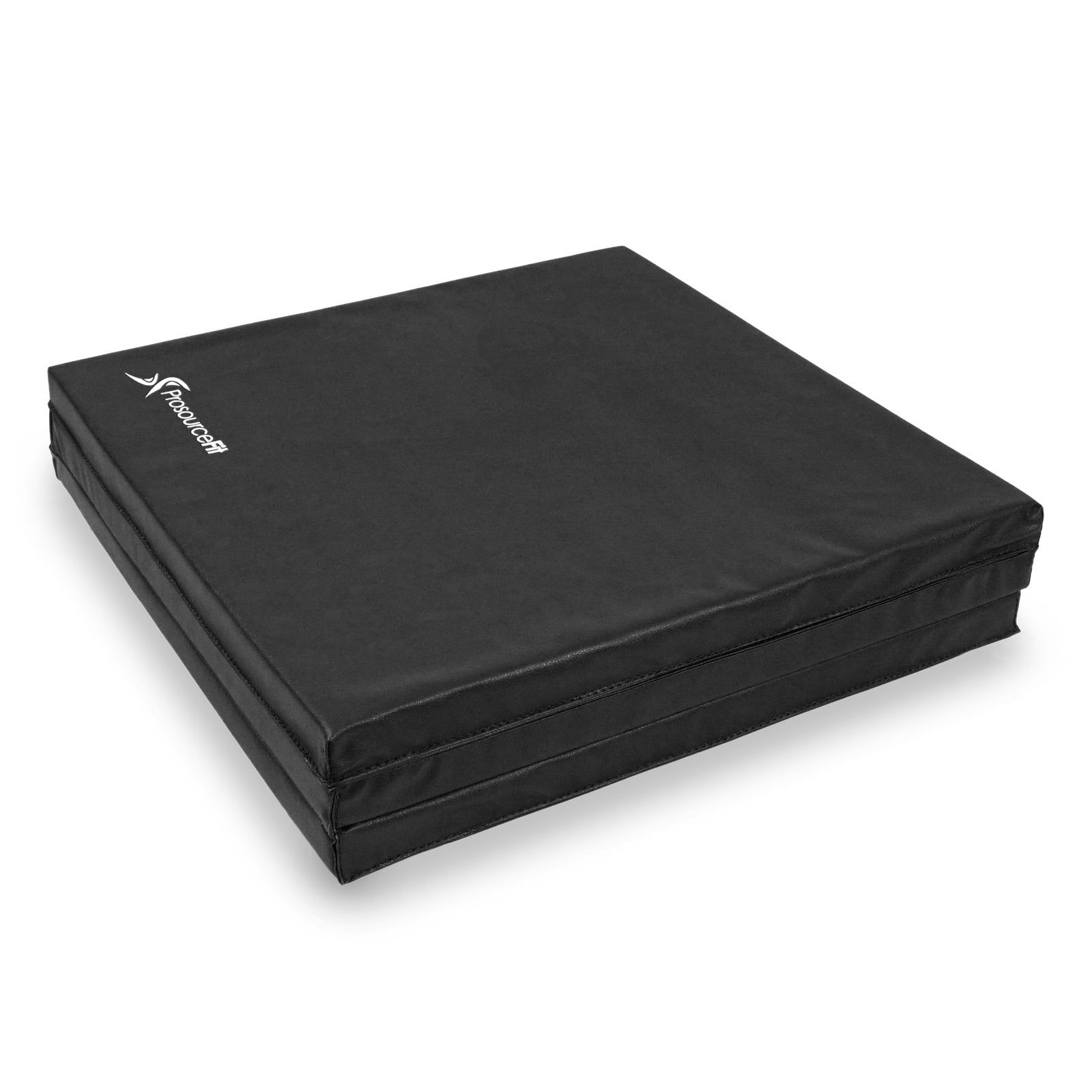 Tri-Fold Folding Exercise Mat 6ft x 2ft, Black