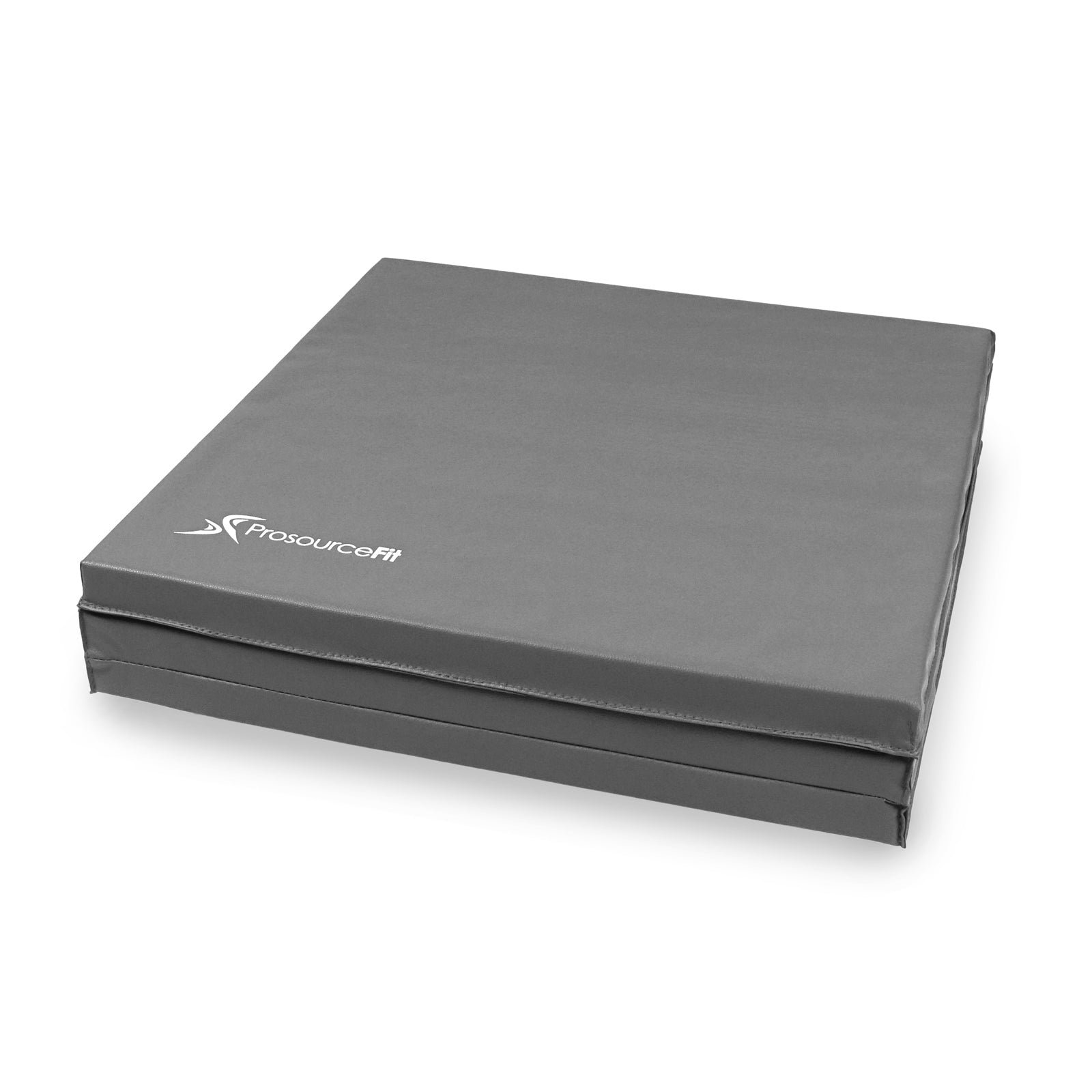 Tri-Fold Folding Exercise Mat 6ft x 2ft, Gray