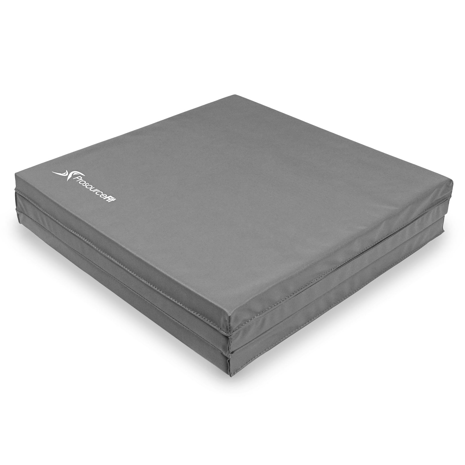 Tri-Fold Folding Exercise Mat 6ft x 2ft, Gray