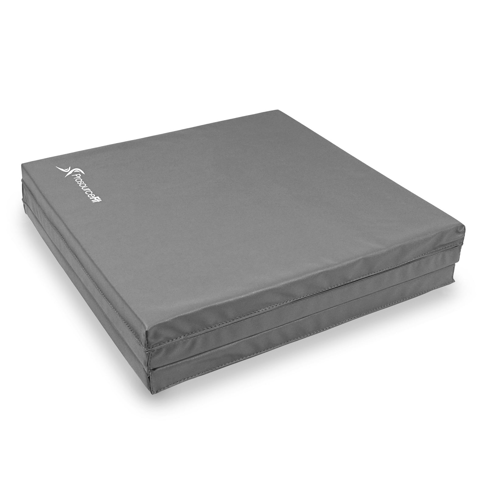 Tri-Fold Folding Exercise Mat 6ft x 2ft, Gray