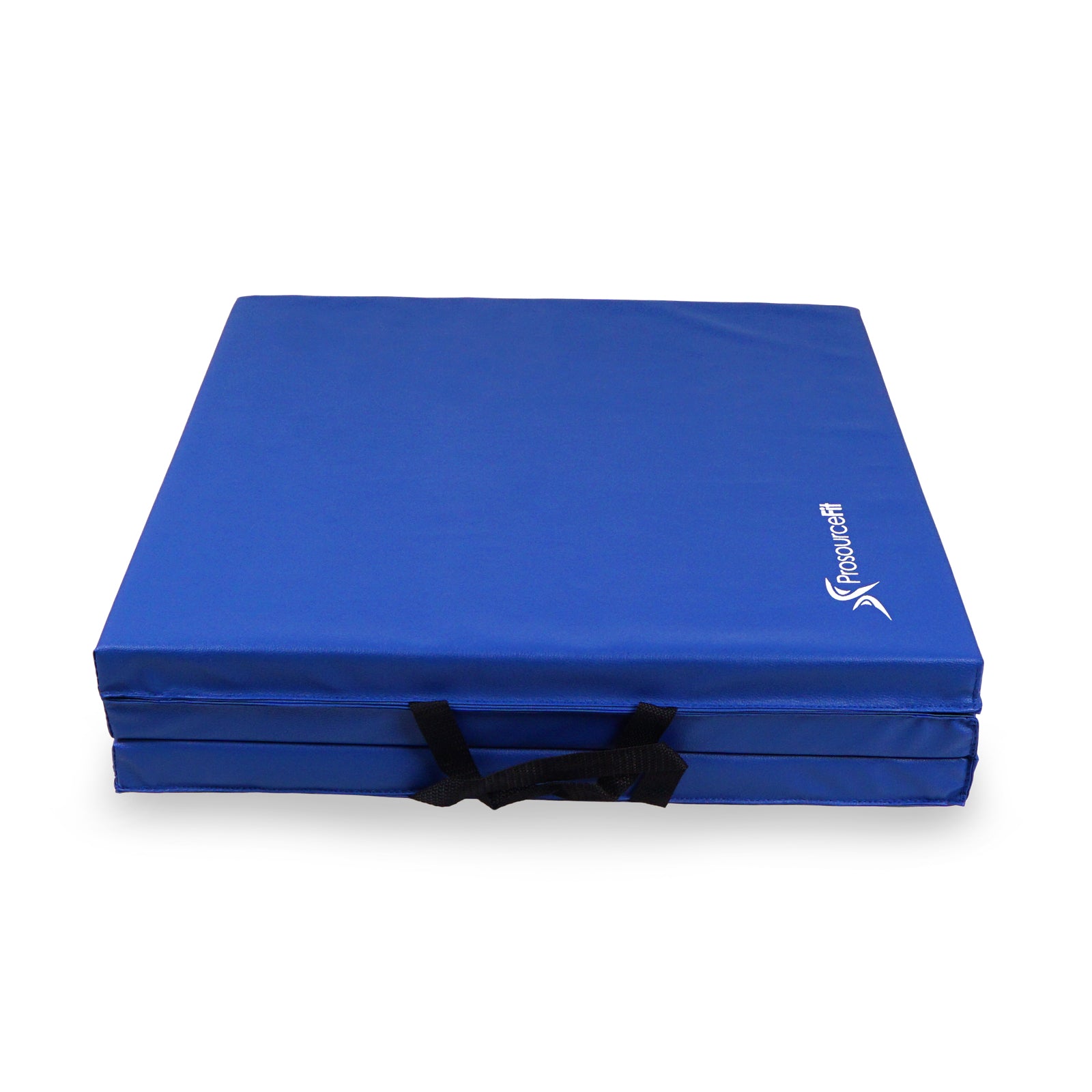 Tri-Fold Folding Exercise Mat 6ft x 2ft, Blue