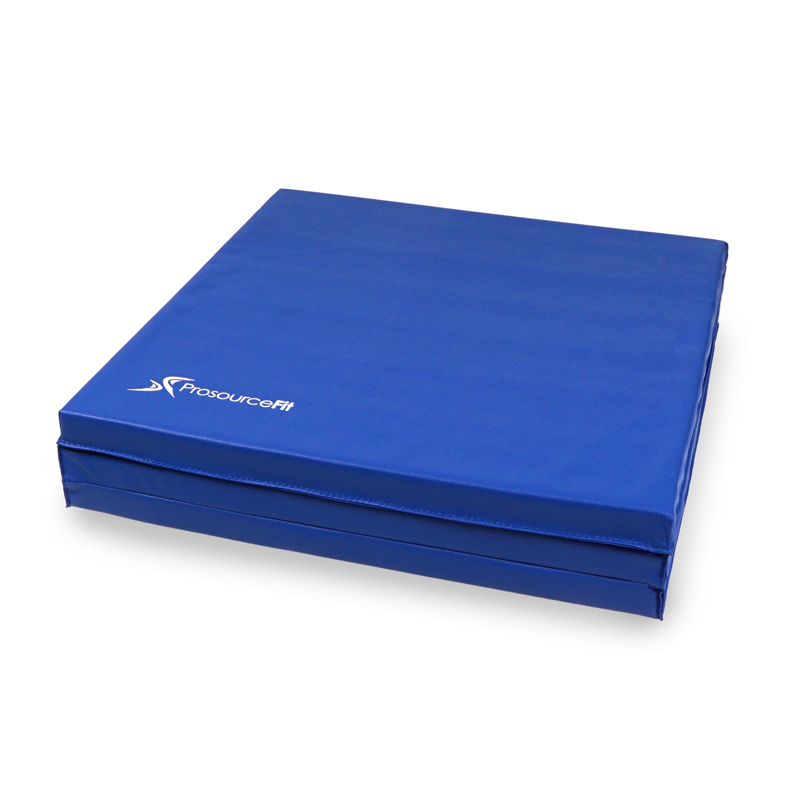 Tri-Fold Folding Exercise Mat 6ft x 2ft, Blue
