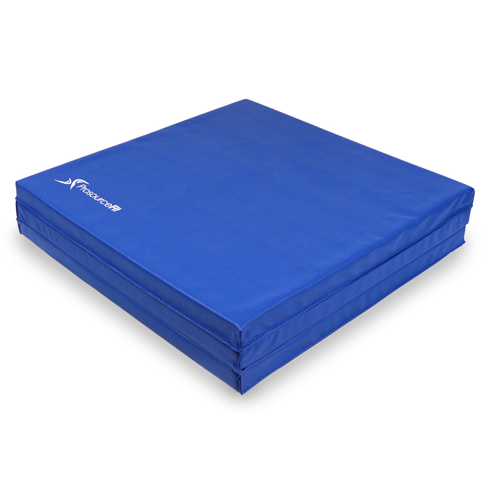 Tri-Fold Folding Exercise Mat 6ft x 2ft, Blue