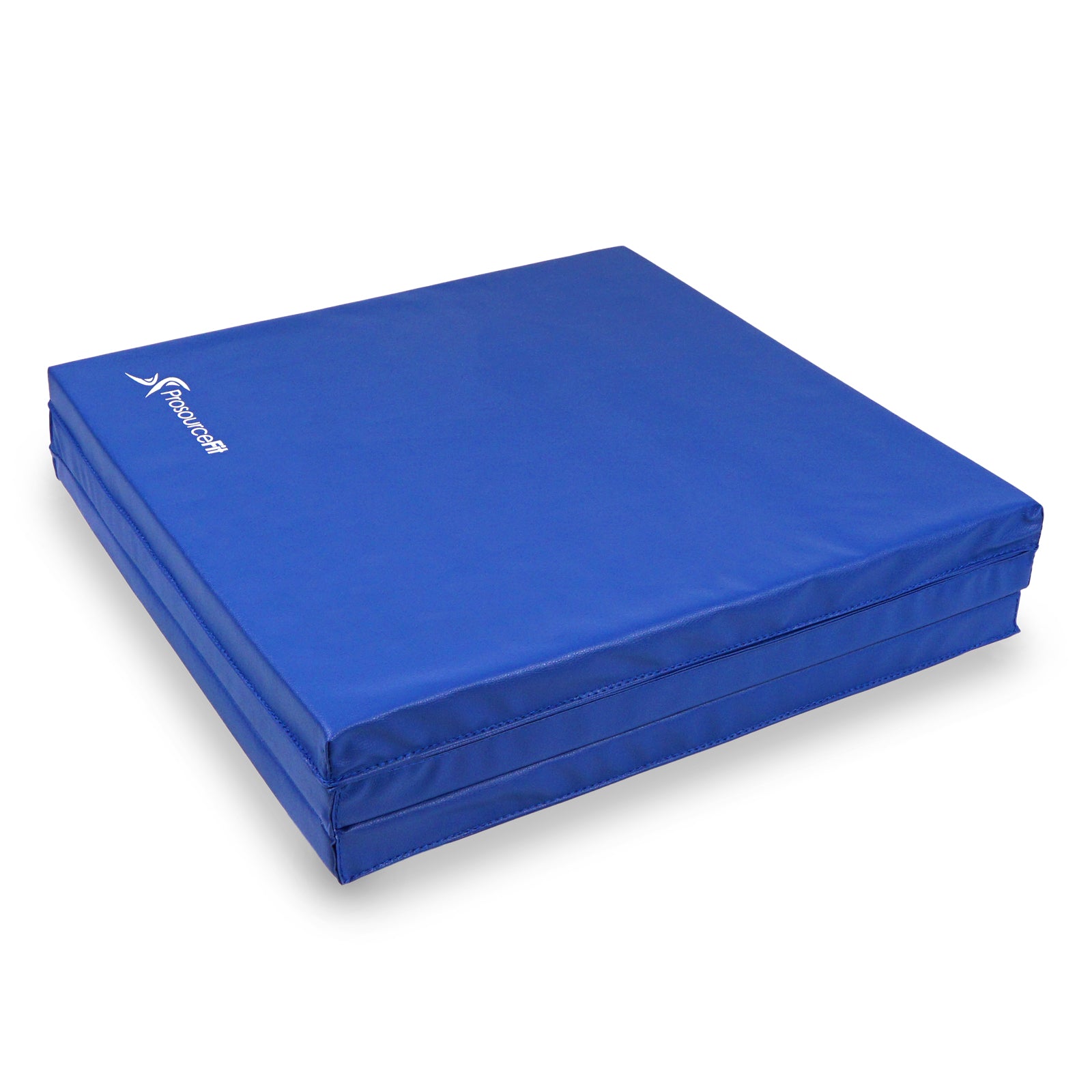 Tri-Fold Folding Exercise Mat 6ft x 2ft, Blue
