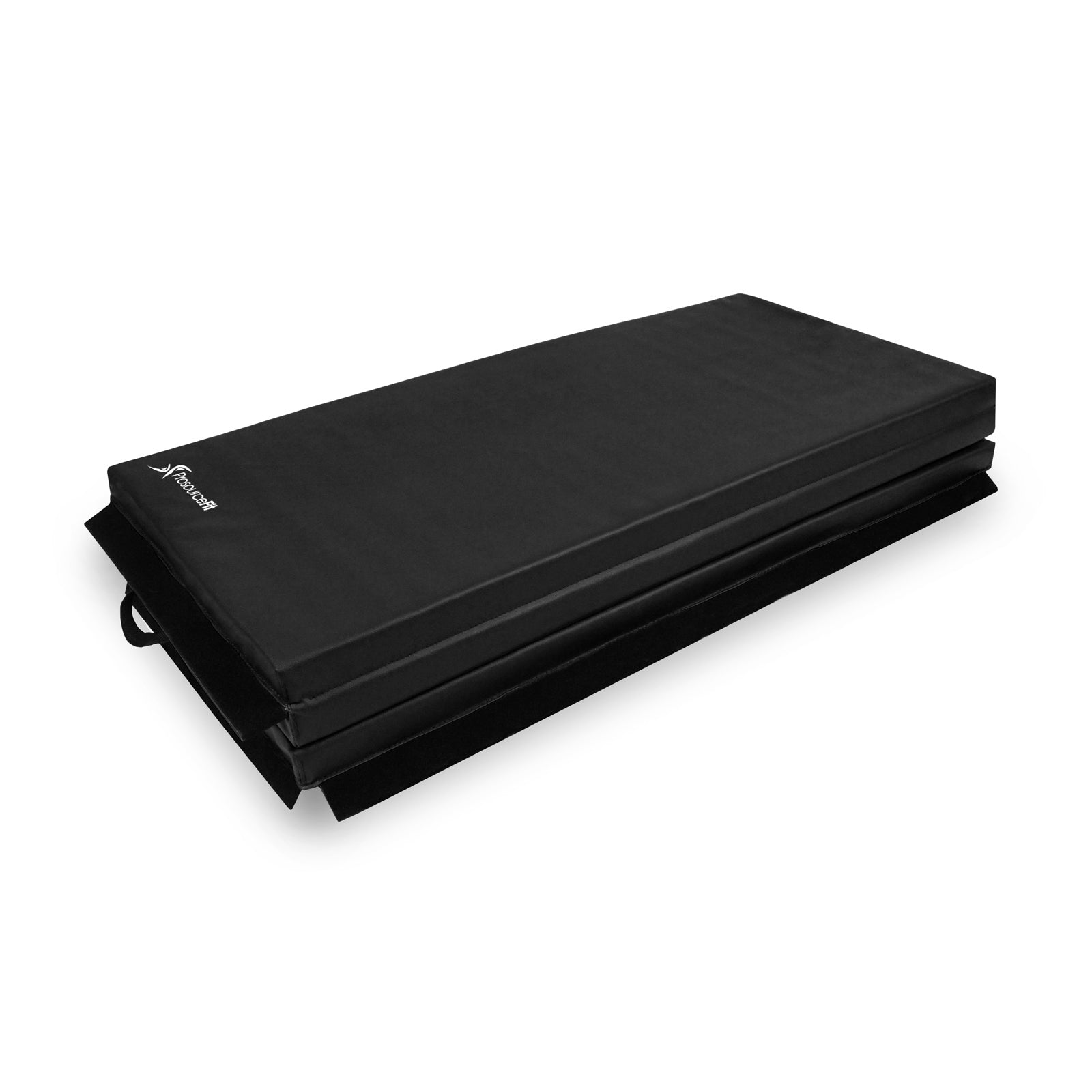 Tri-Fold Folding Exercise Mat 6ft x 4ft, Black