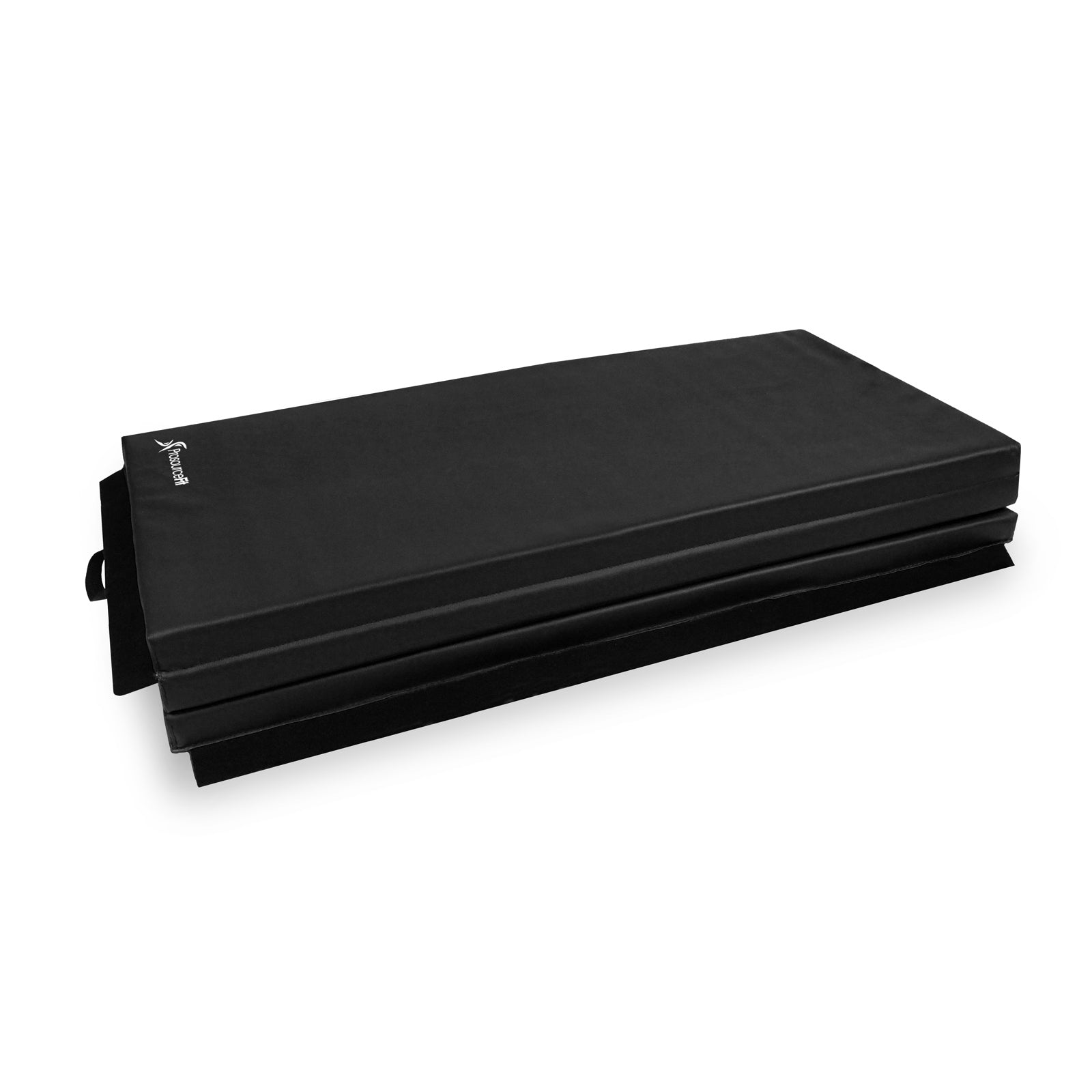 Tri-Fold Folding Exercise Mat 6ft x 4ft, Black