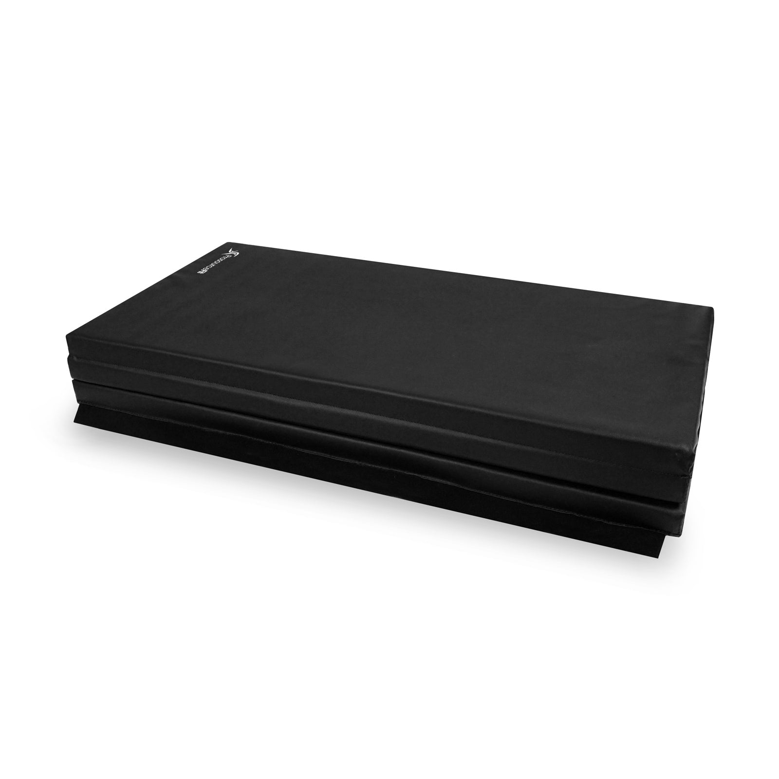 Tri-Fold Folding Exercise Mat 6ft x 4ft, Black