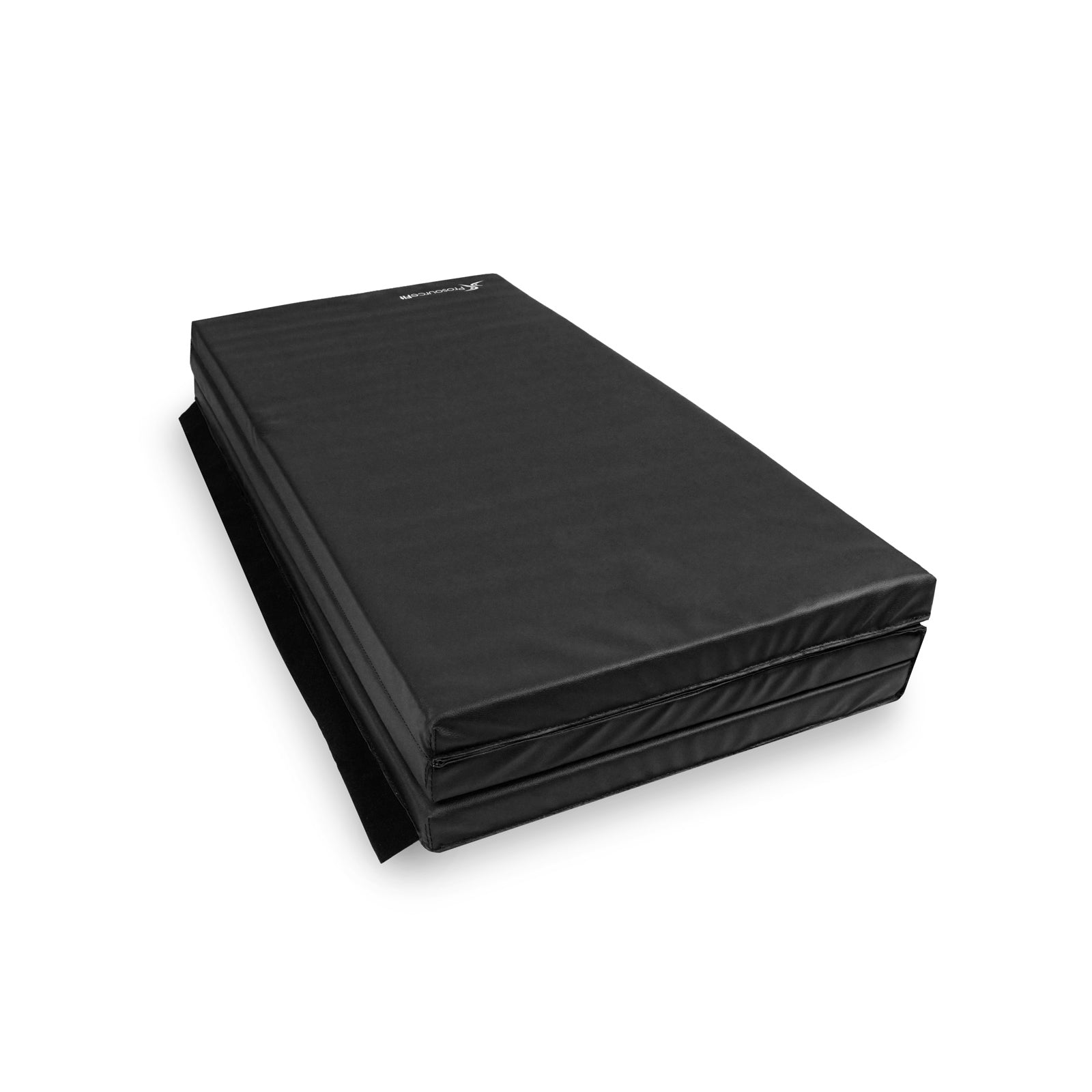 Tri-Fold Folding Exercise Mat 6ft x 4ft, Black