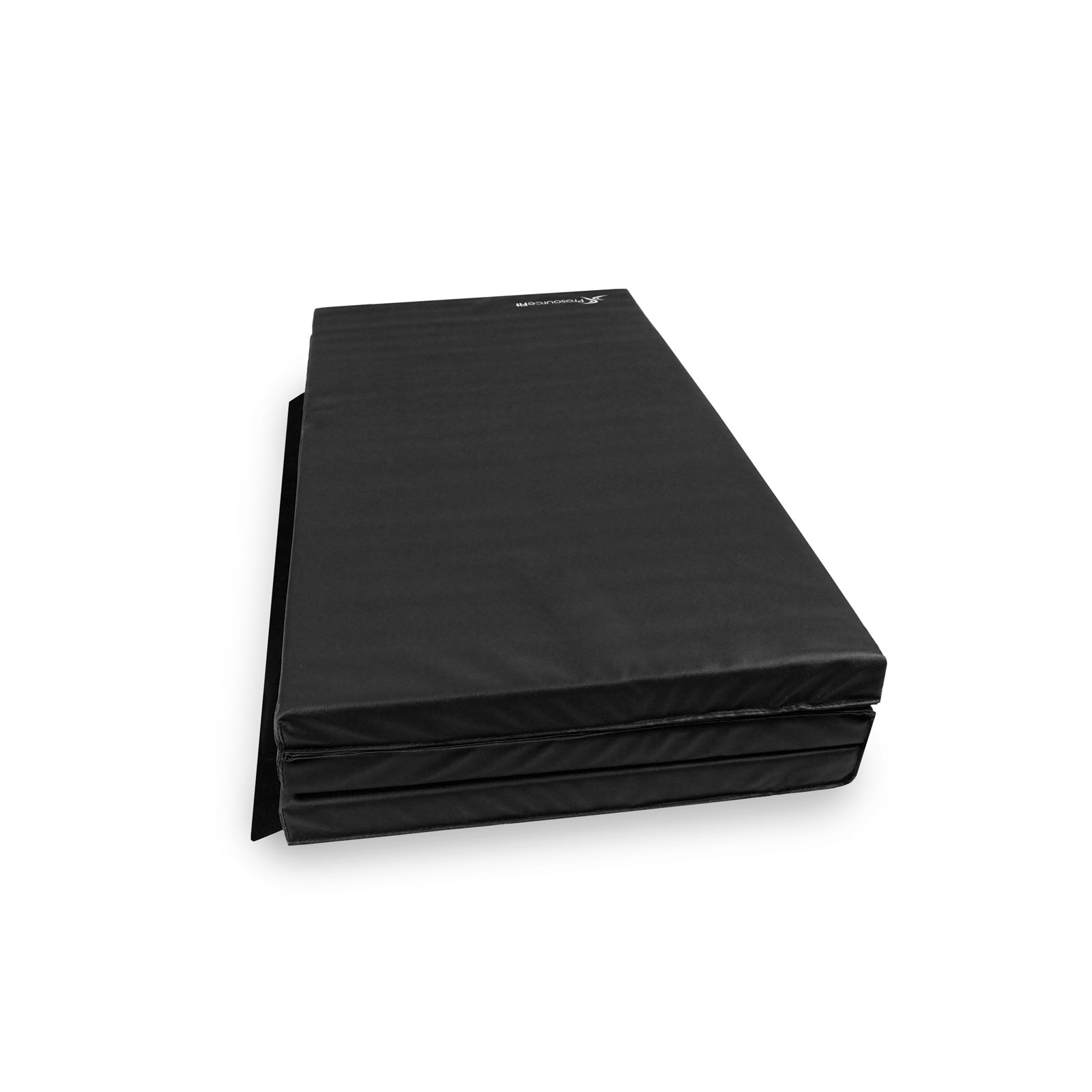 Tri-Fold Folding Exercise Mat 6ft x 4ft, Black