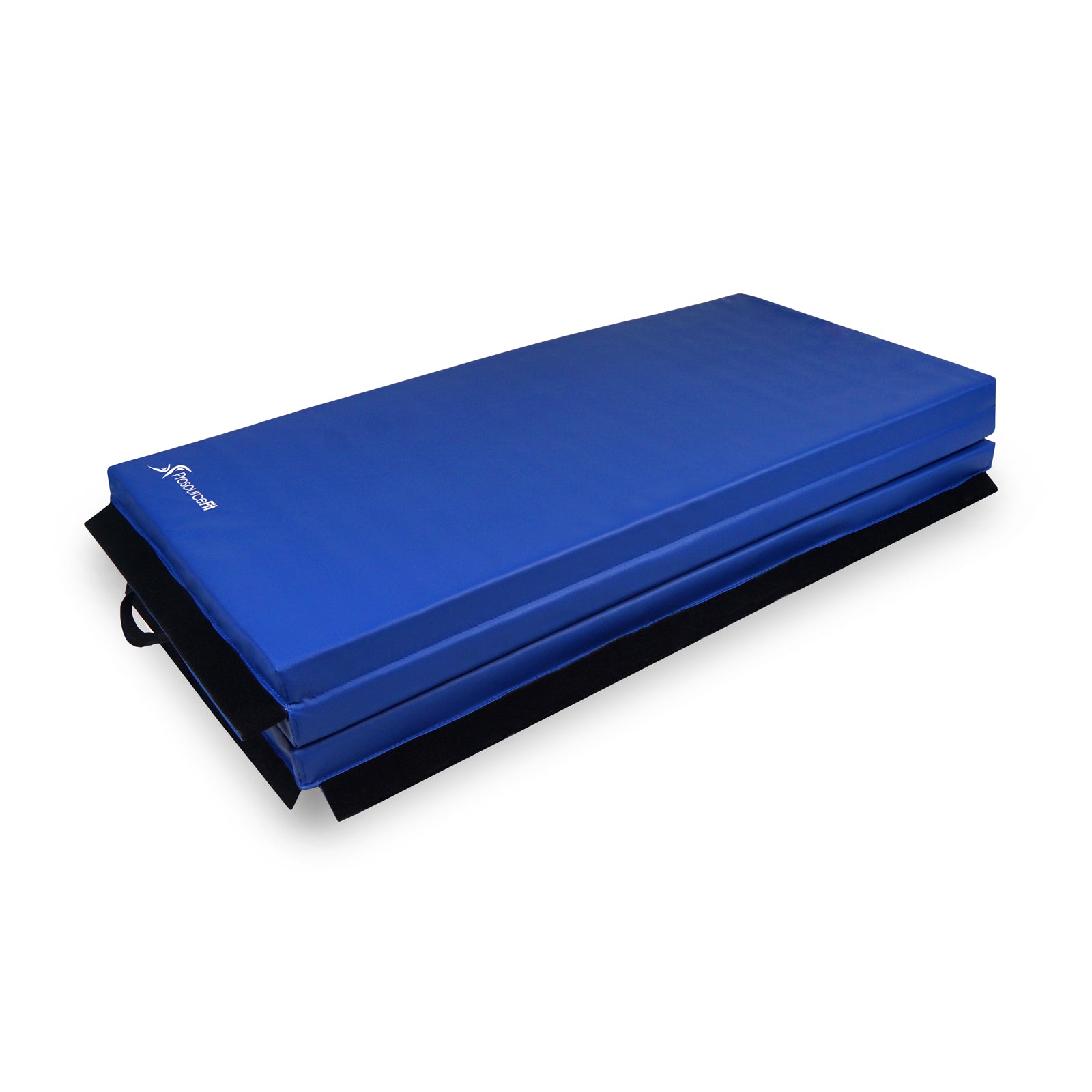 Tri-Fold Folding Exercise Mat 6ft x 4ft, Blue