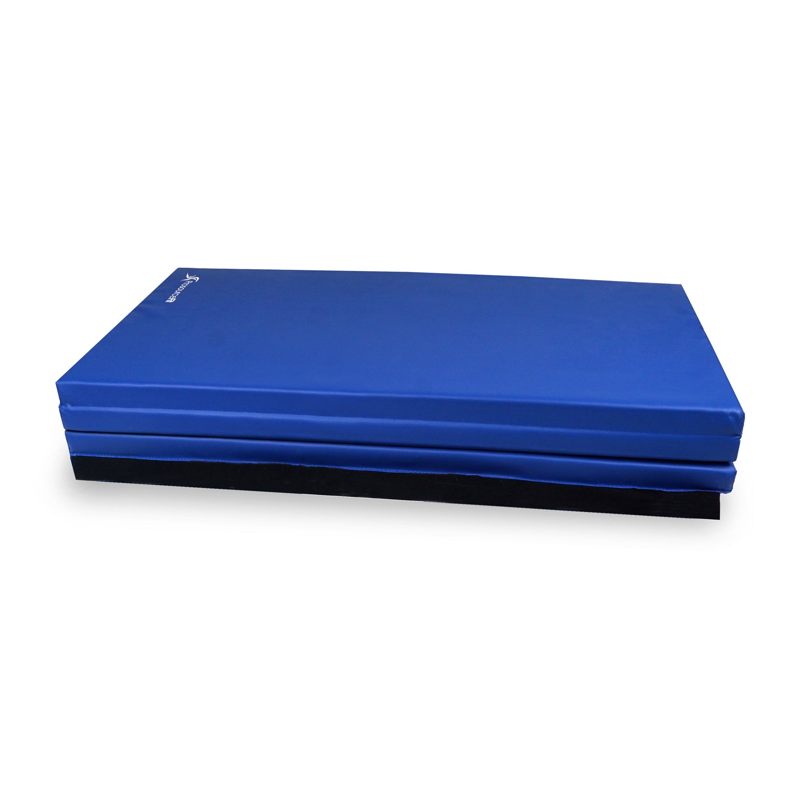 Tri-Fold Folding Exercise Mat 6ft x 4ft, Blue