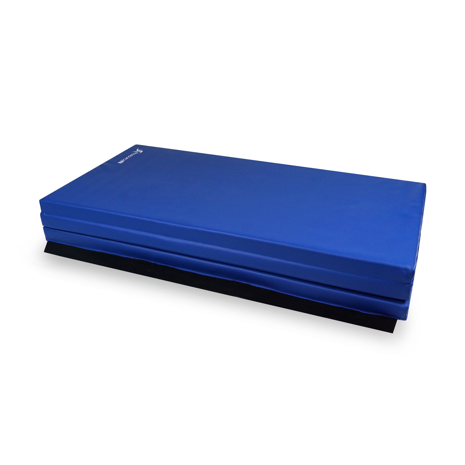 Tri-Fold Folding Exercise Mat 6ft x 4ft, Blue