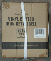 Vinyl Coated Iron Kettlebell, 20lb