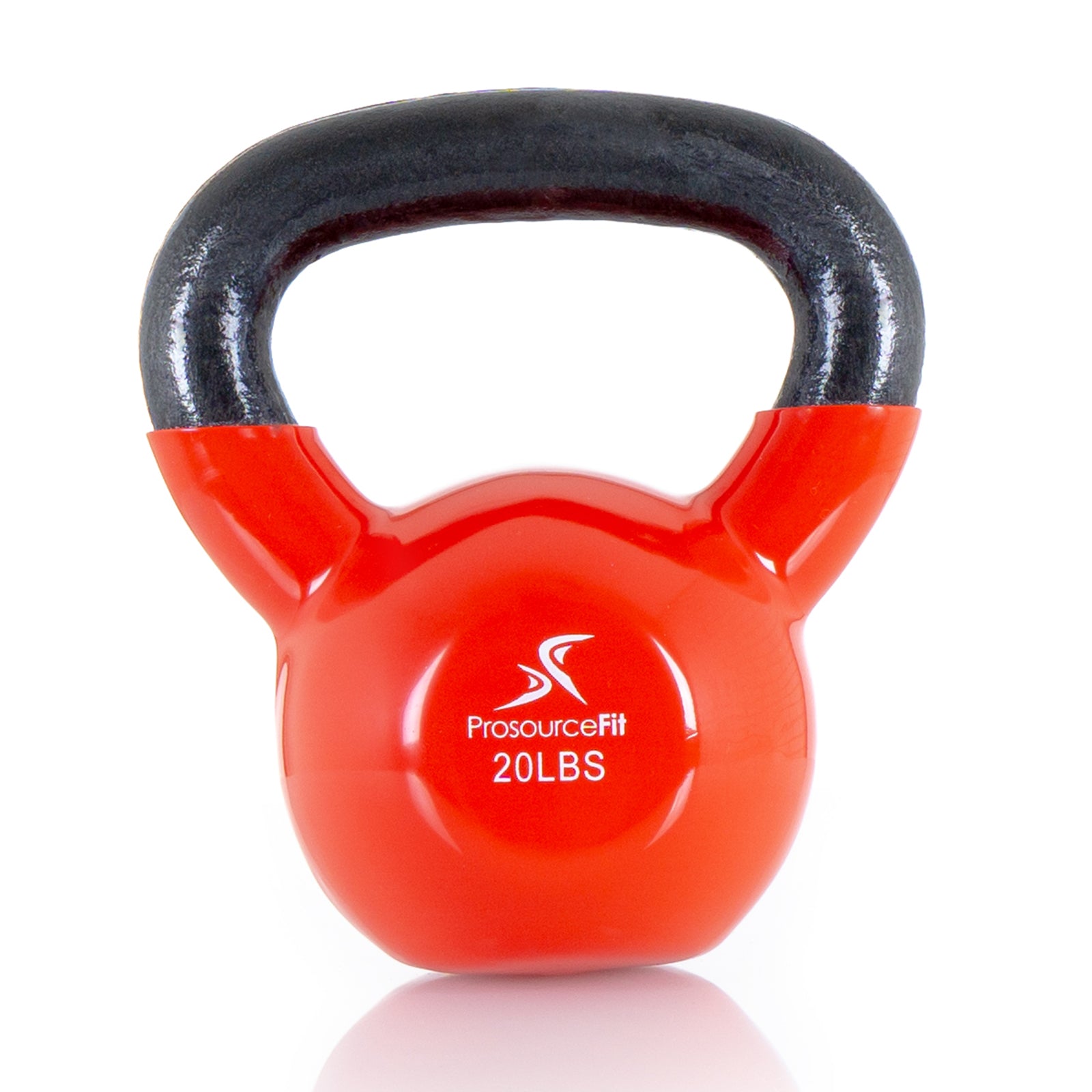 Vinyl Coated Iron Kettlebell, 20lb