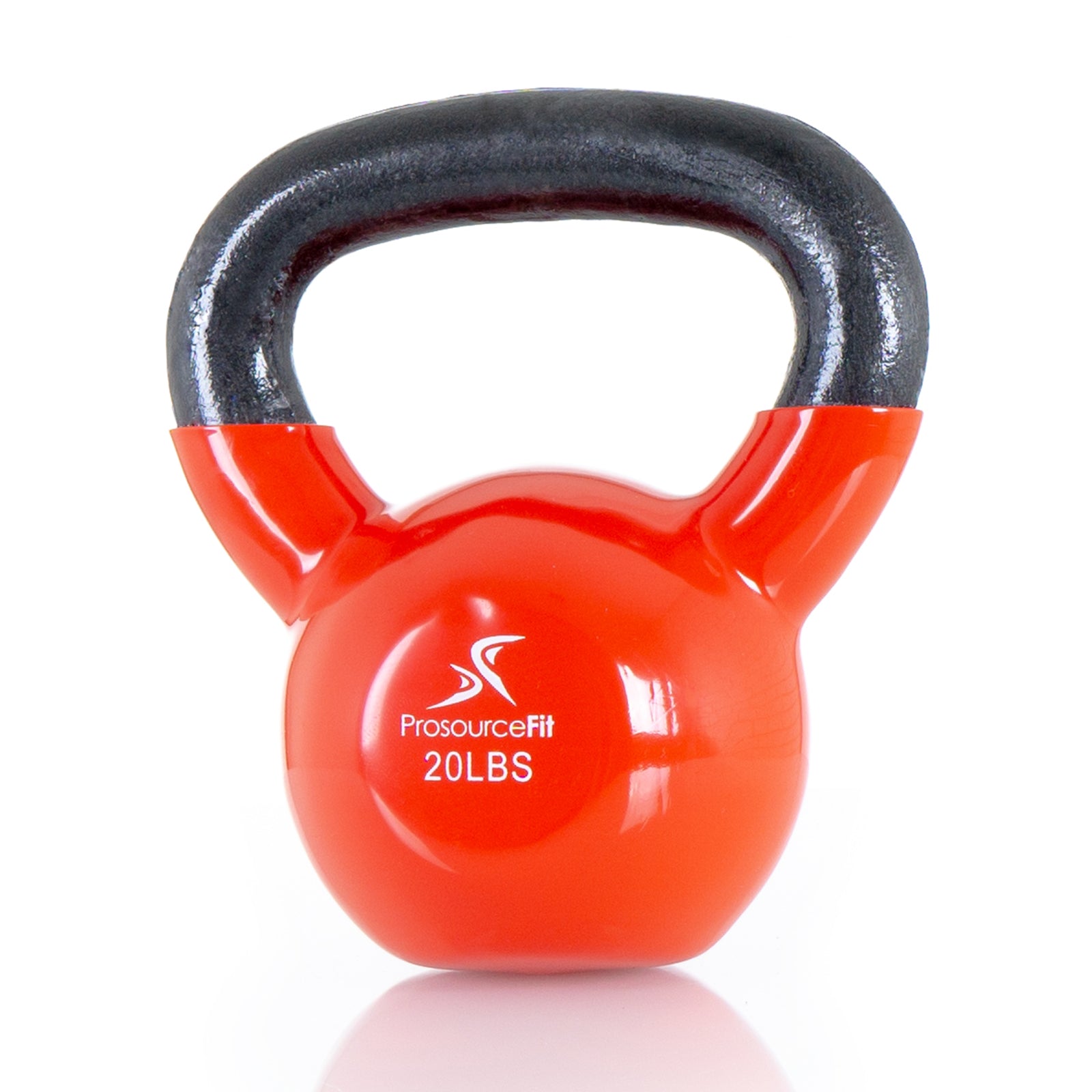 Vinyl Coated Iron Kettlebell, 20lb