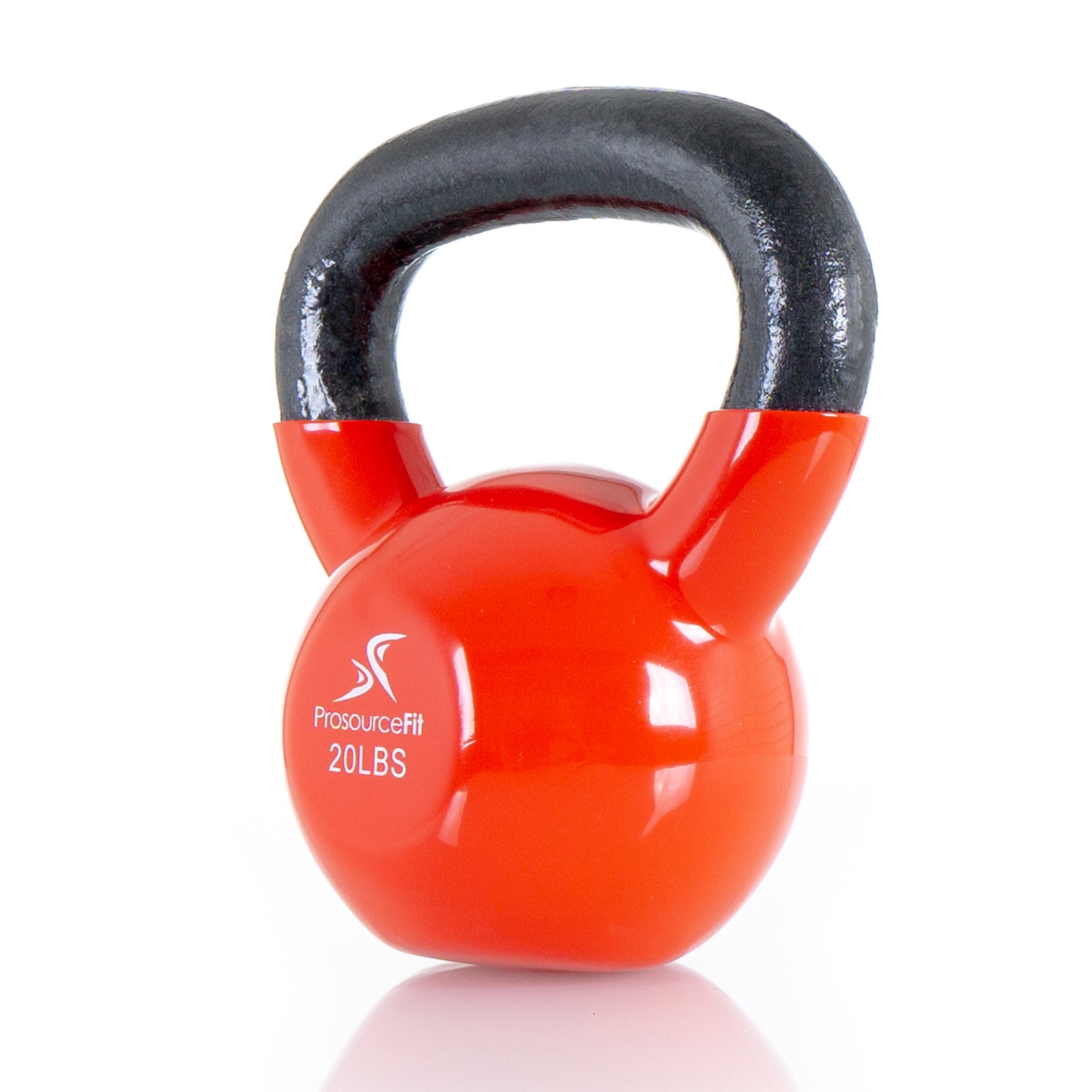 Vinyl Coated Iron Kettlebell, 20lb
