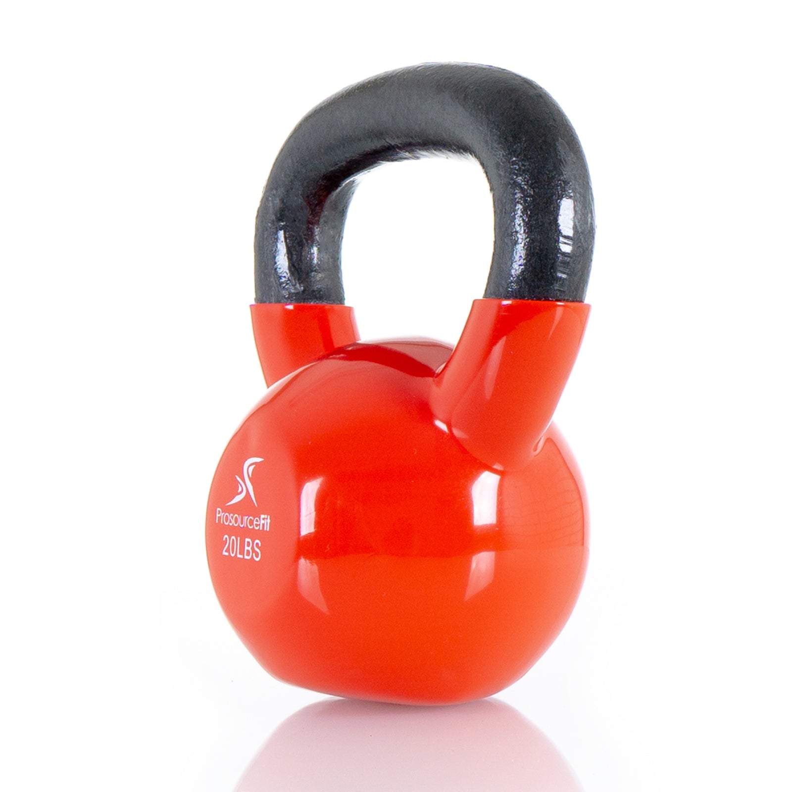 Vinyl Coated Iron Kettlebell, 20lb
