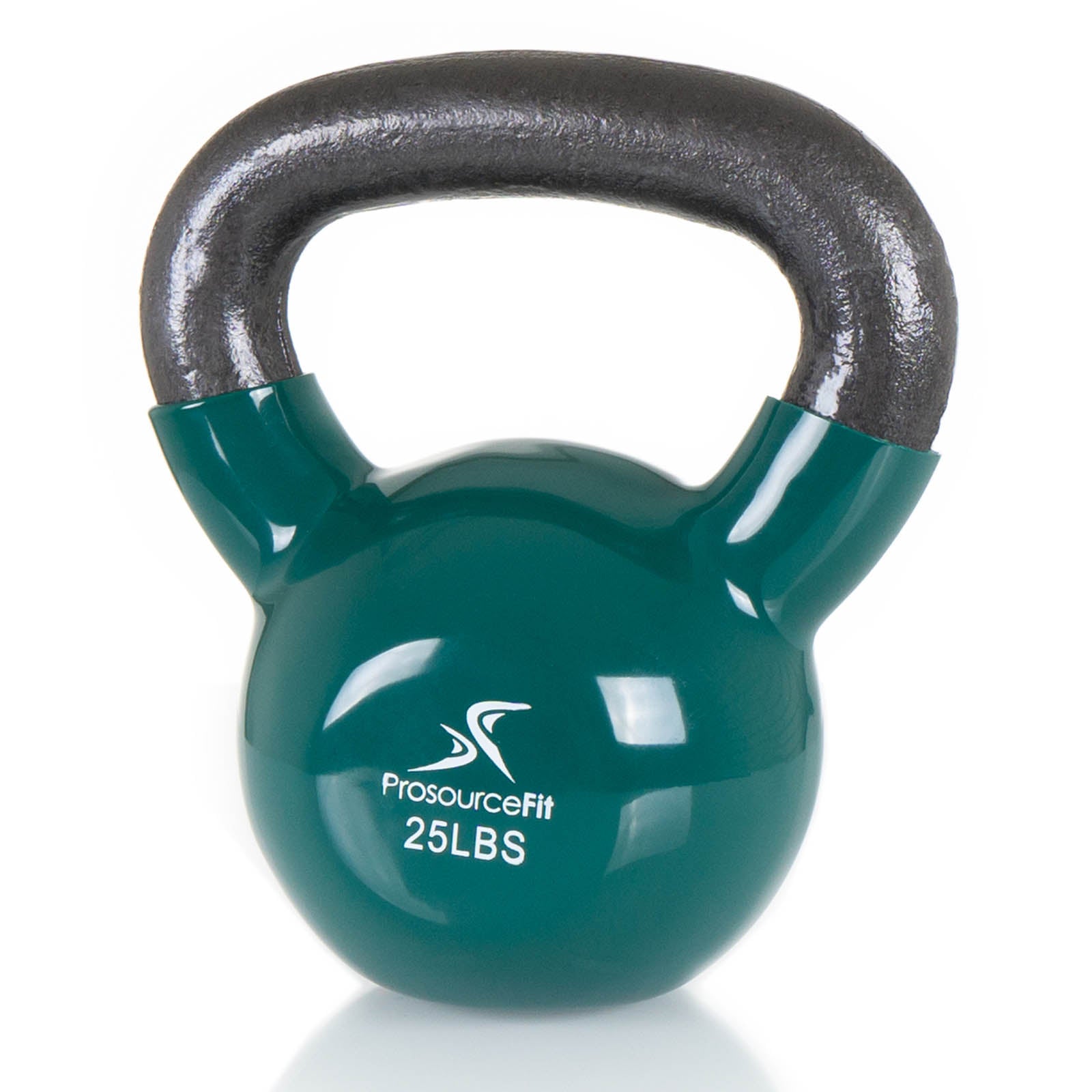 Vinyl Coated Iron Kettlebell, 25lb