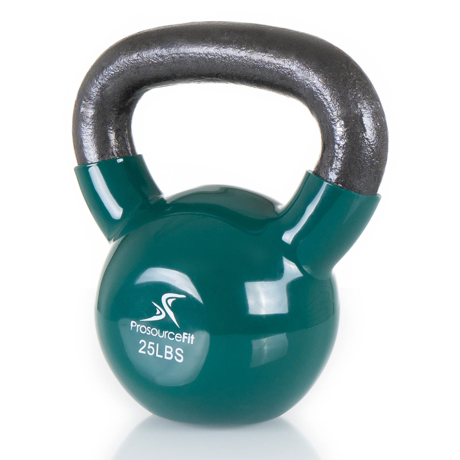 Vinyl Coated Iron Kettlebell, 25lb